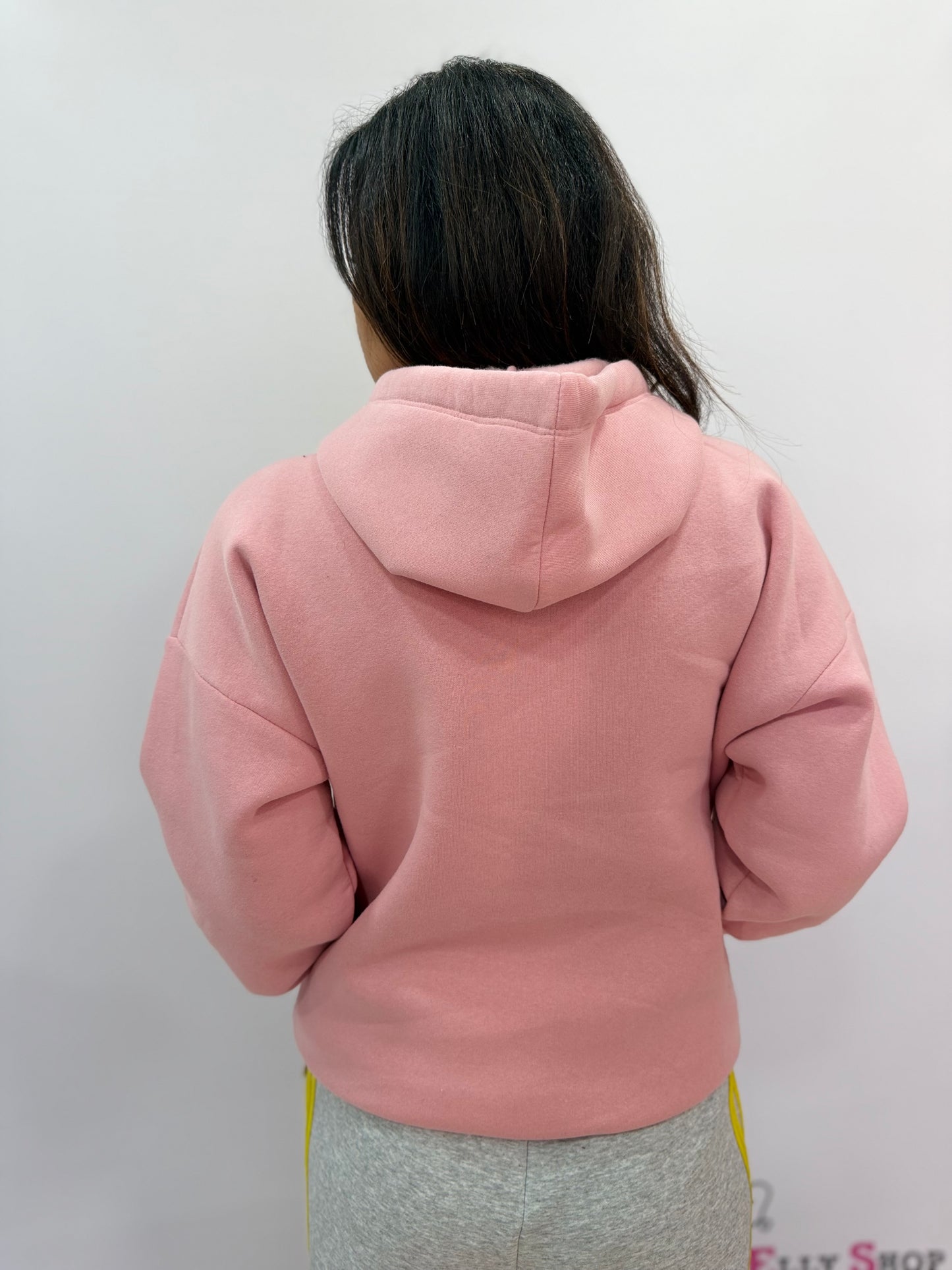 Felpa con cappuccio donna casual autunno inverno