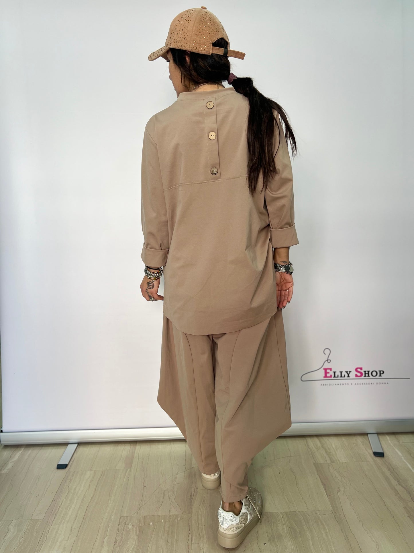 Completo donna oversize due pezzi elegante