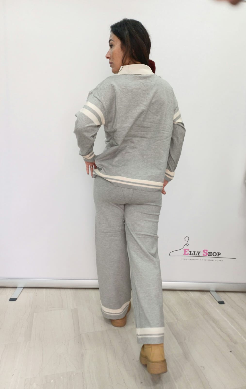 Completo donna casual con scritte
