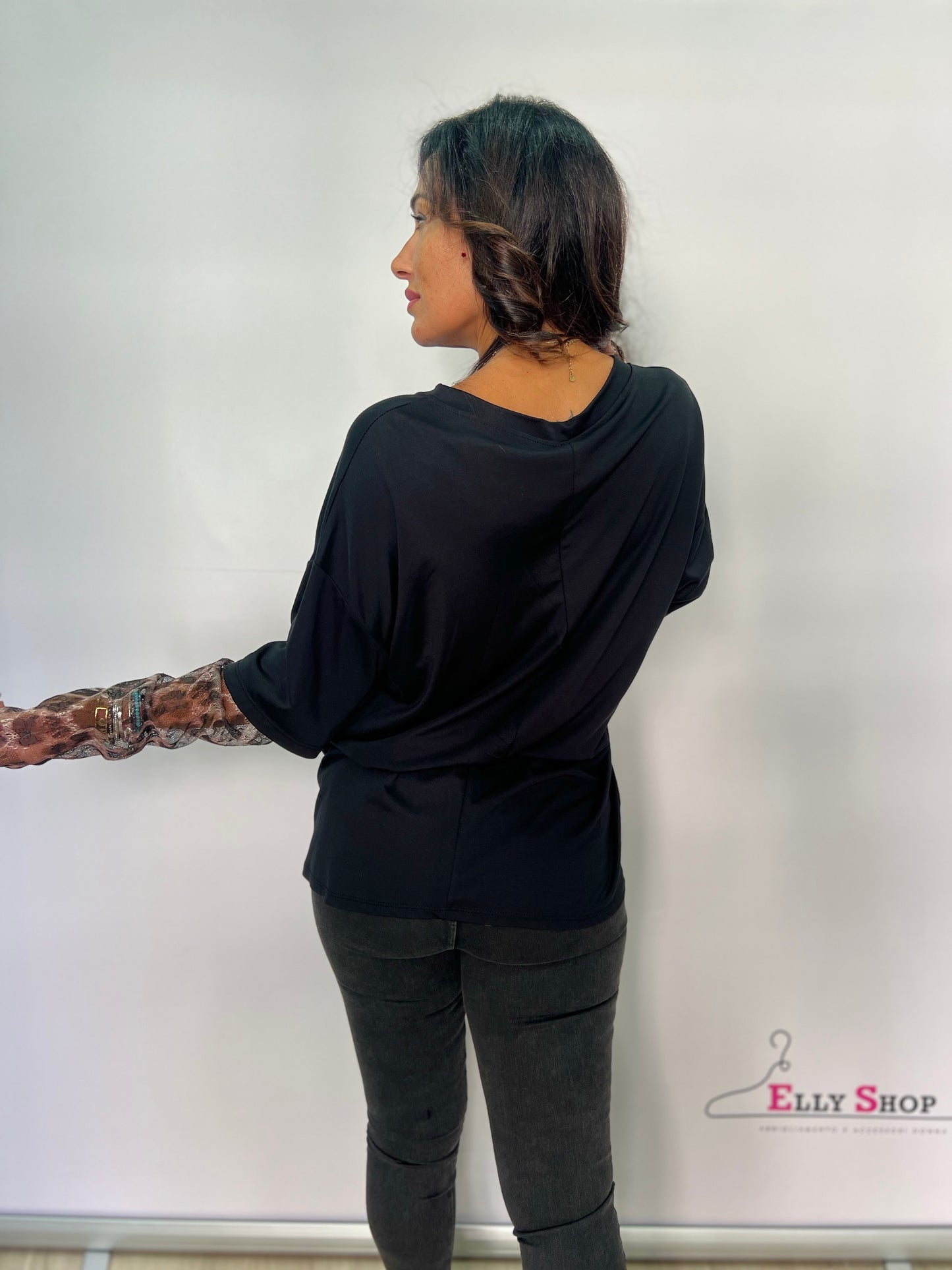 Maglia donna velata leo