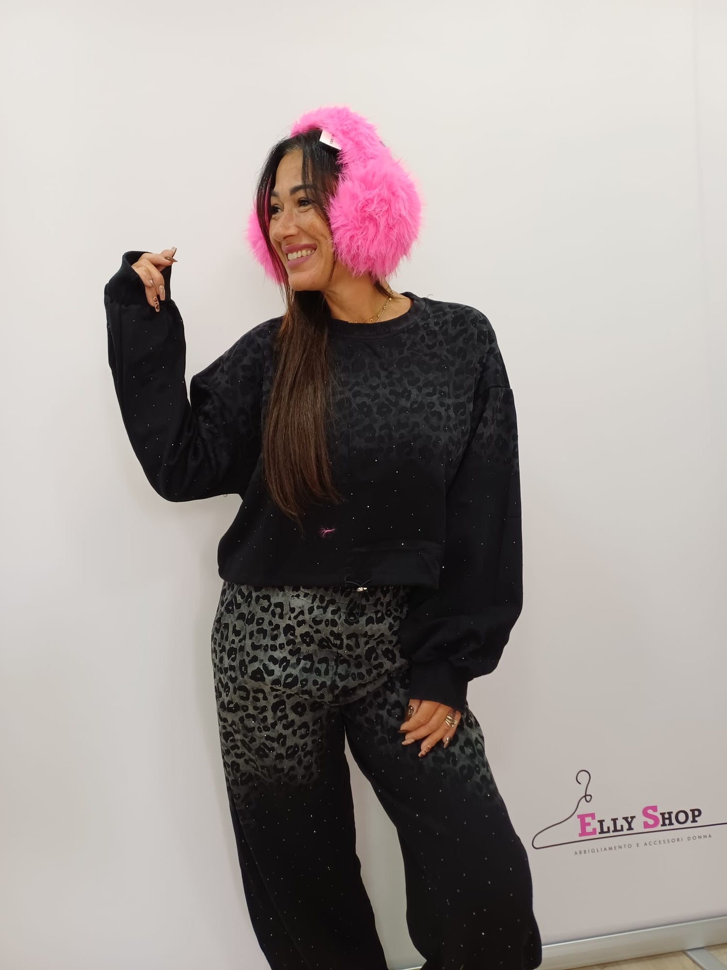Cuffie para orecchie donna in pelliccia