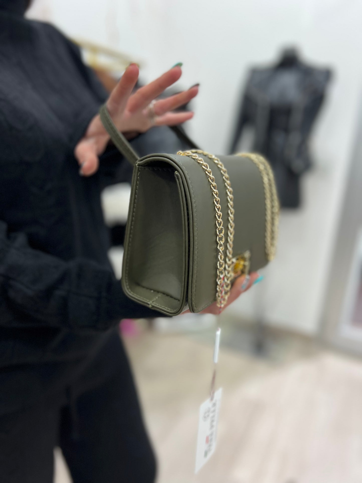 Borsetta vera pelle made in italy