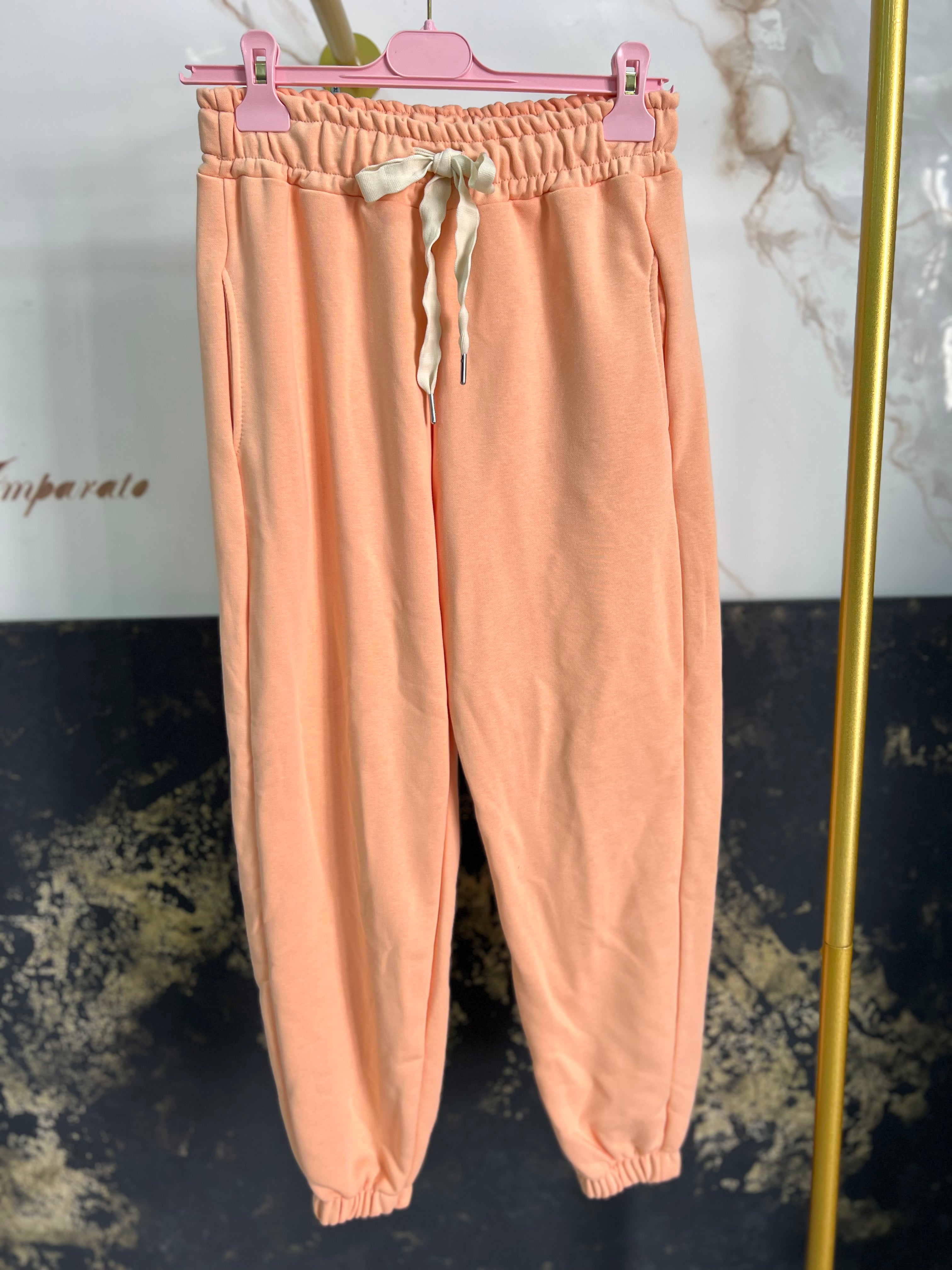 Pantalone tuta color