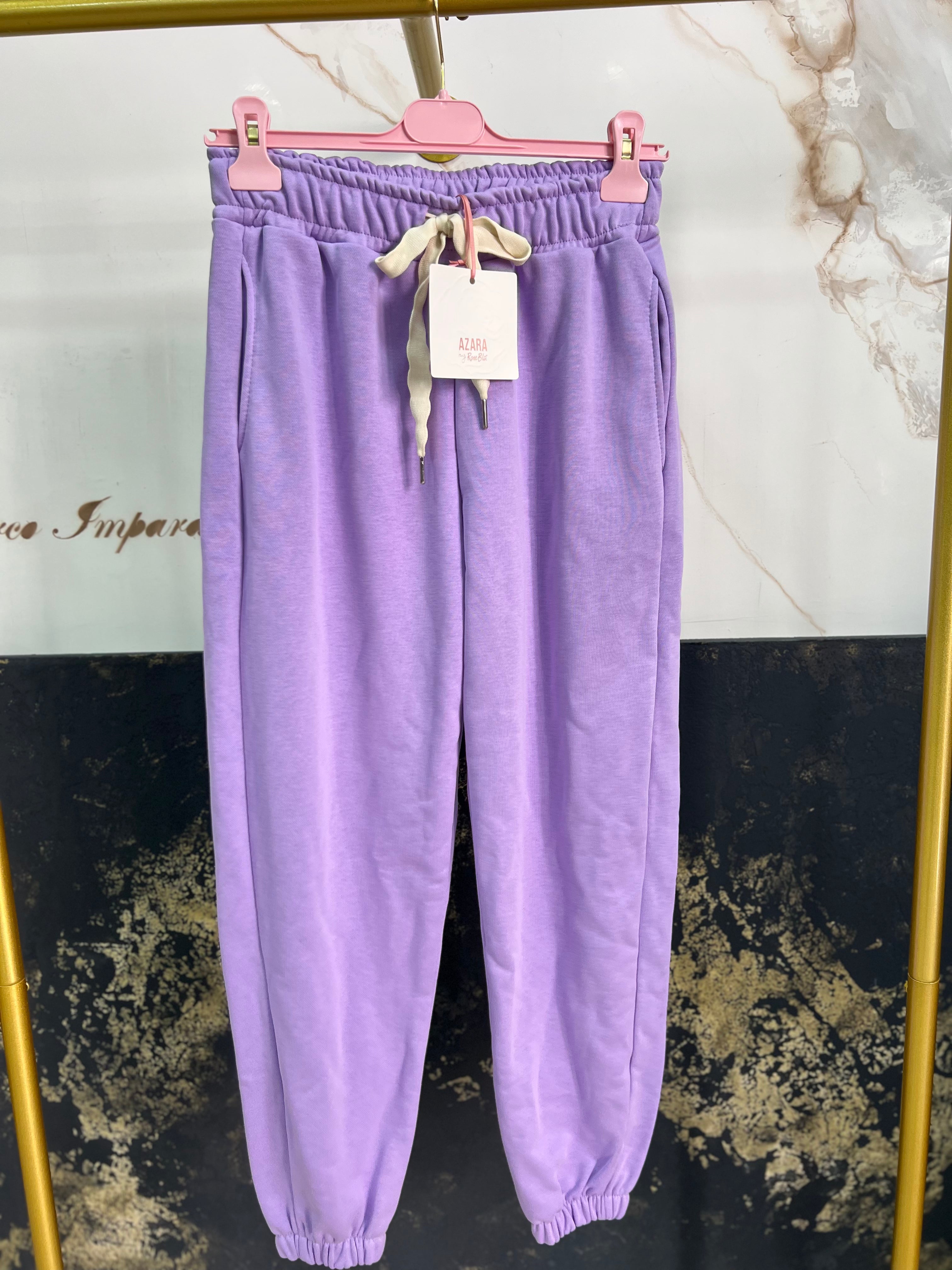Pantalone tuta color