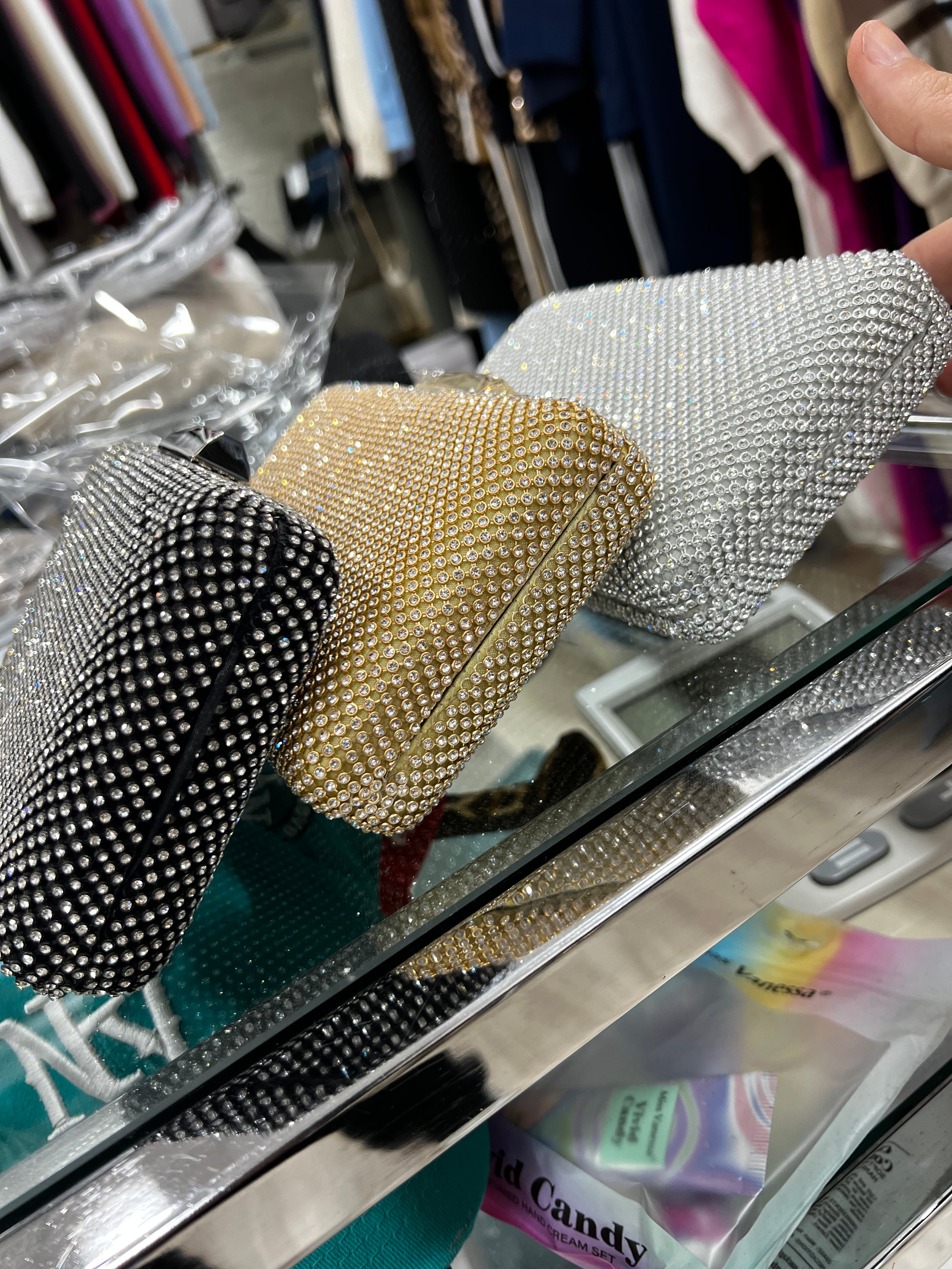 Pochette brillantini