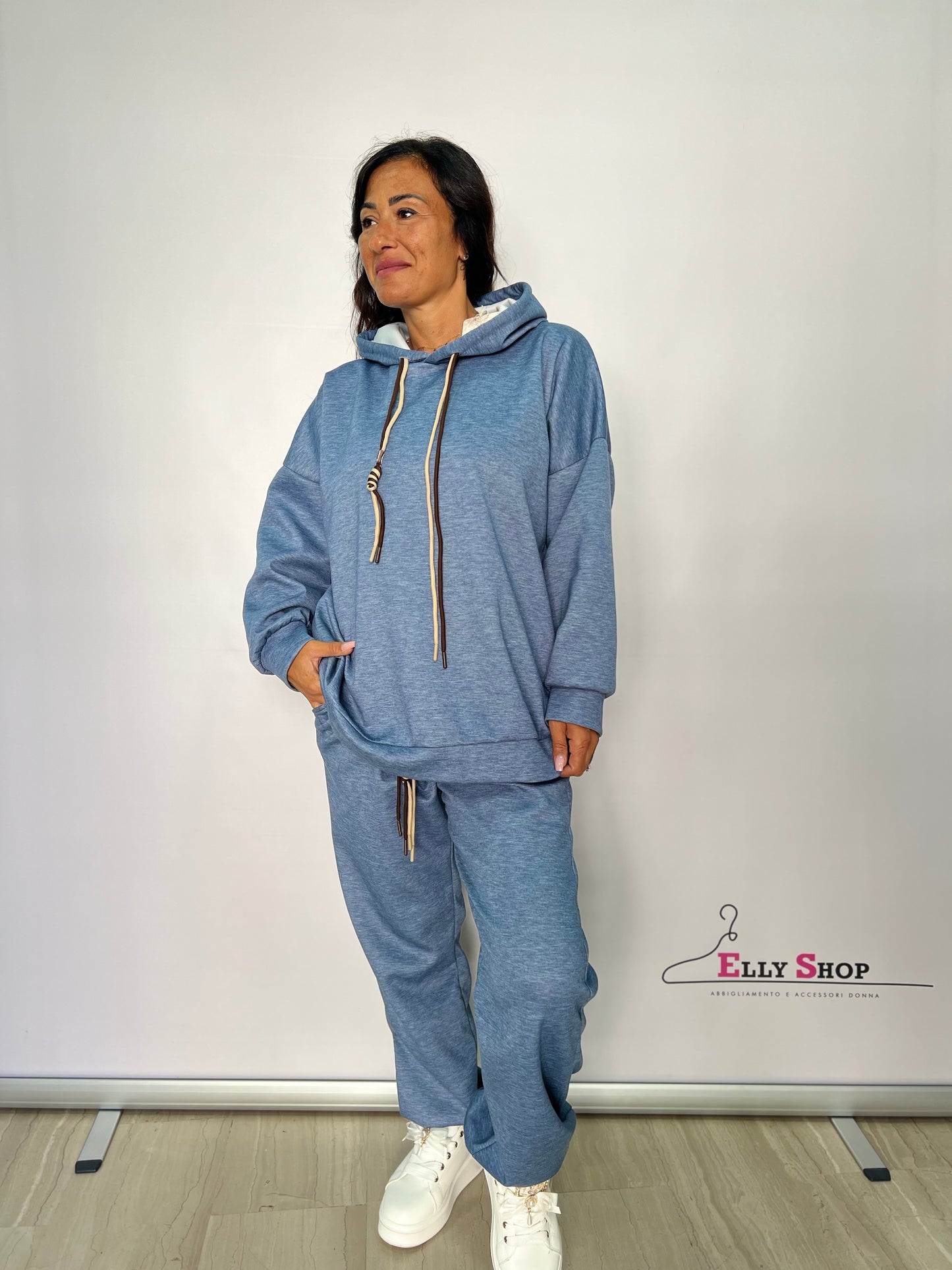 Completo tuta curvy con laccio