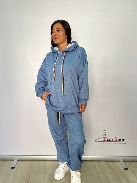 Completo tuta curvy con laccio
