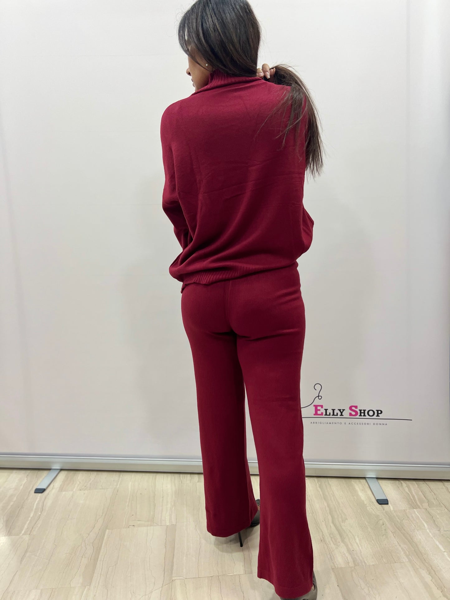 Completo Donna comodo lanettina collo alto