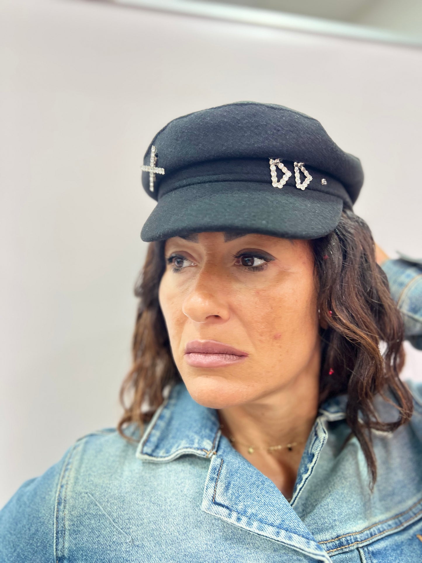 Cappello con Swarovski