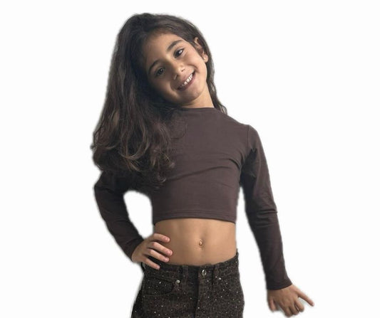 Maglia maniche lunghe bambina