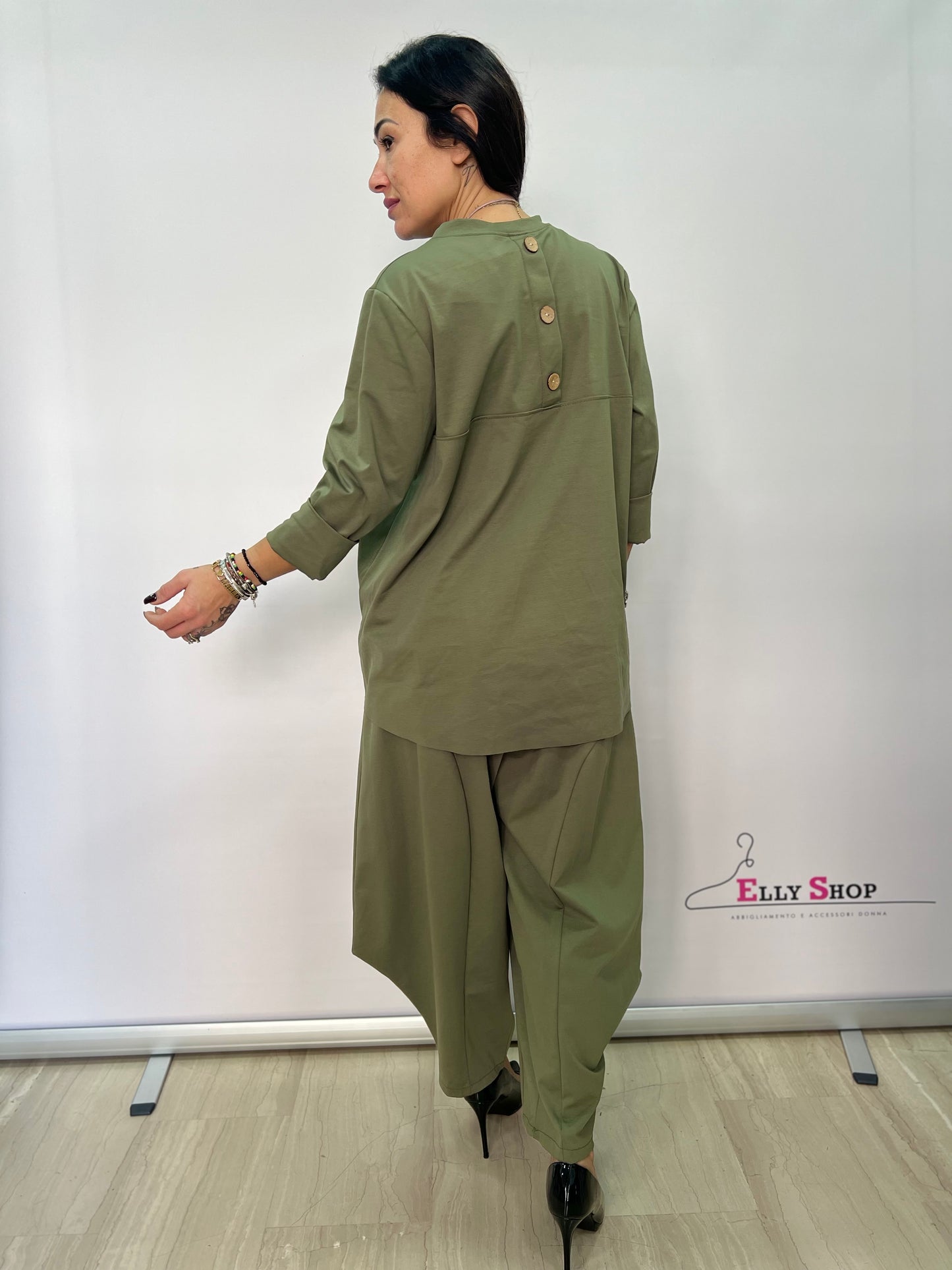 Completo donna oversize due pezzi elegante