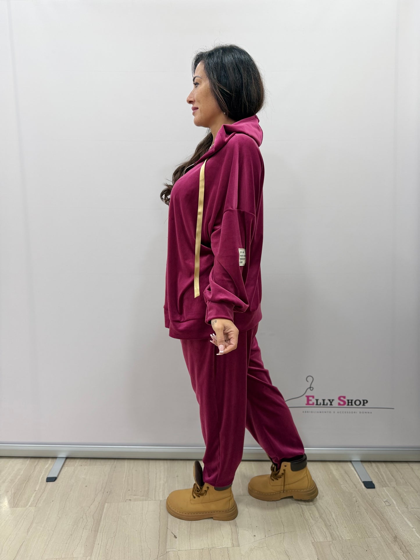 Completo donna curvy elasticizzato