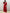Abito lungo rosso elegante da cerimonia