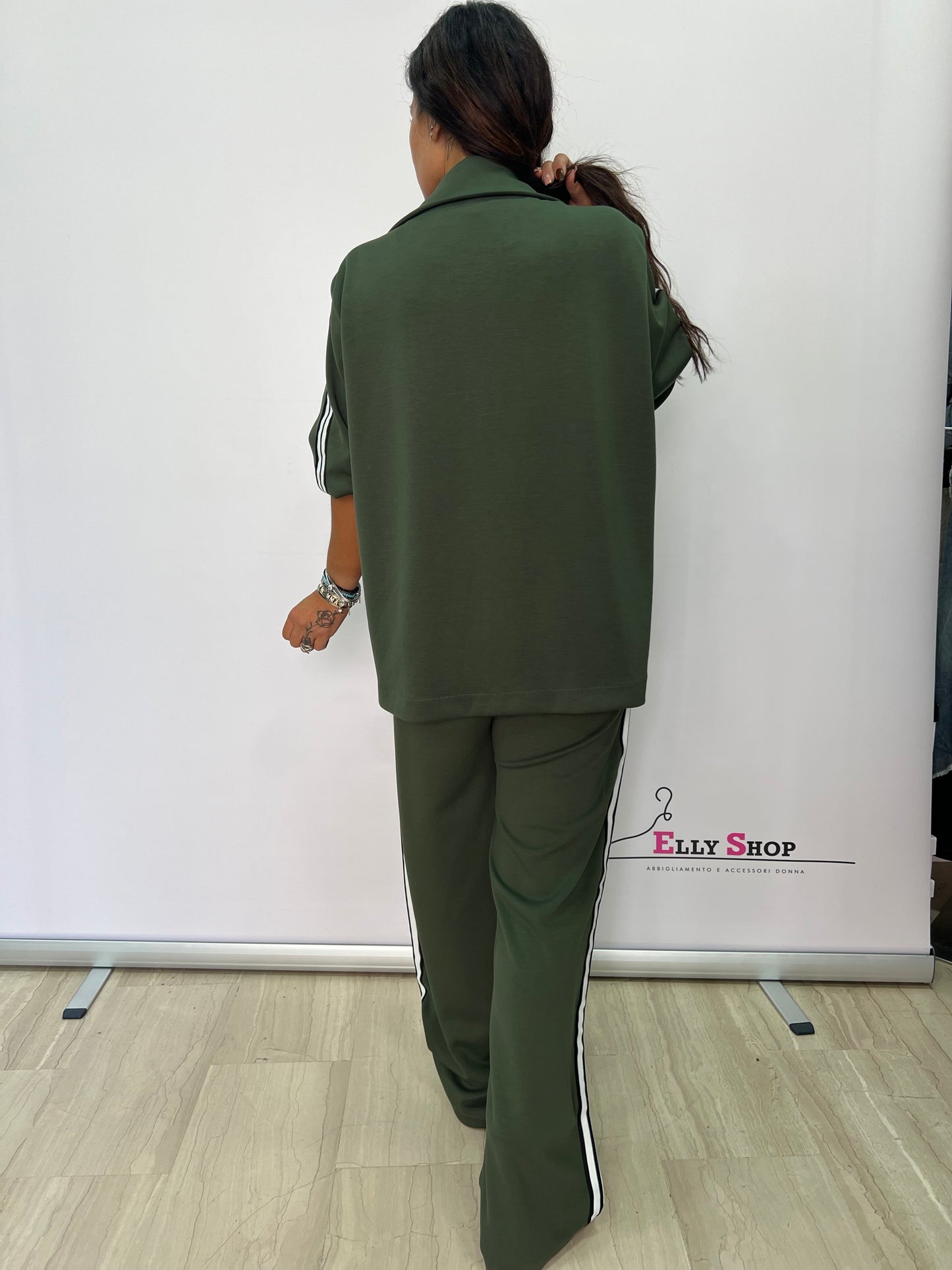 Tailleur curvy sportivo