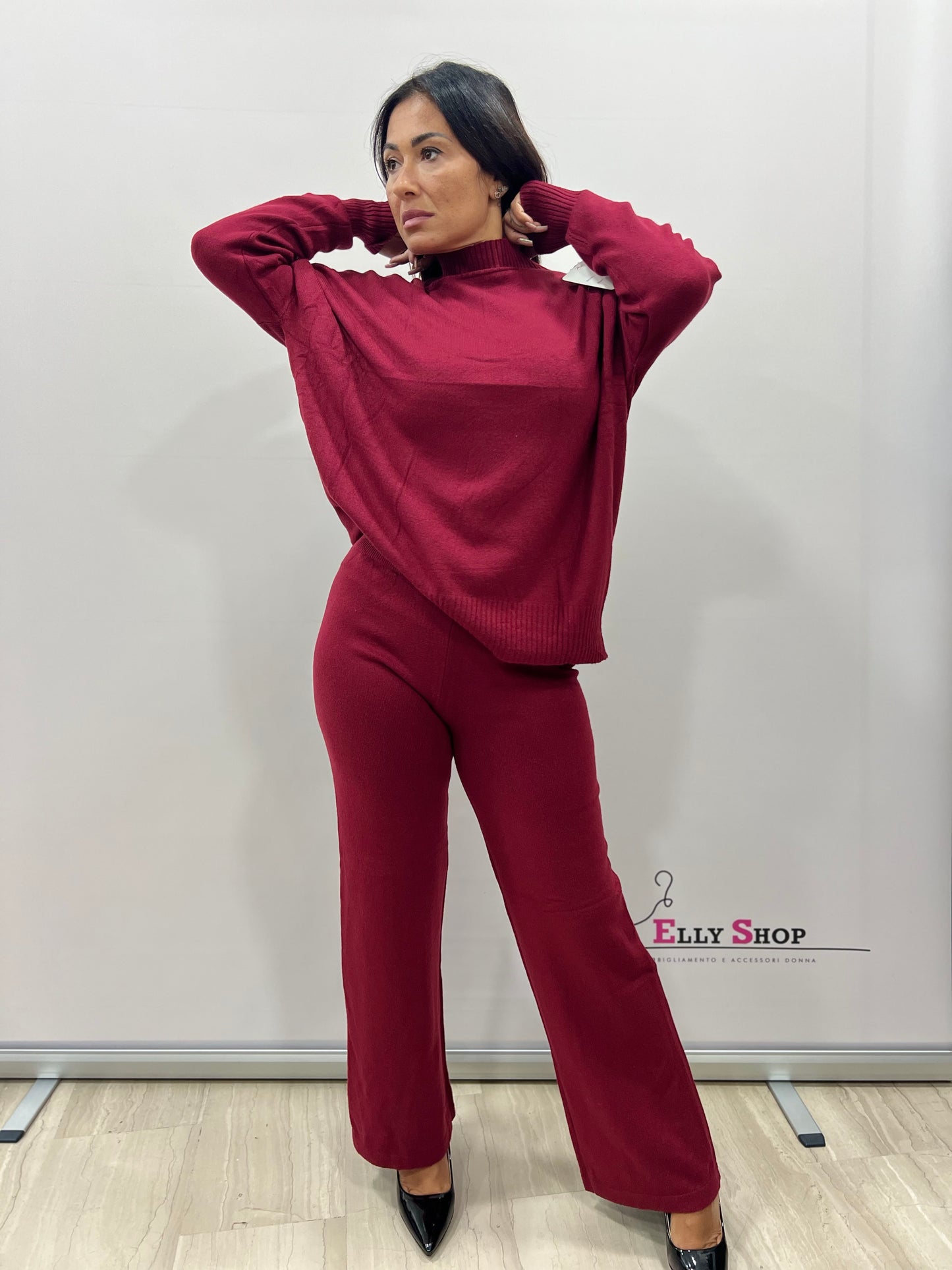 Completo Donna comodo lanettina collo alto