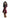 Completo elegante bordeaux bambina
