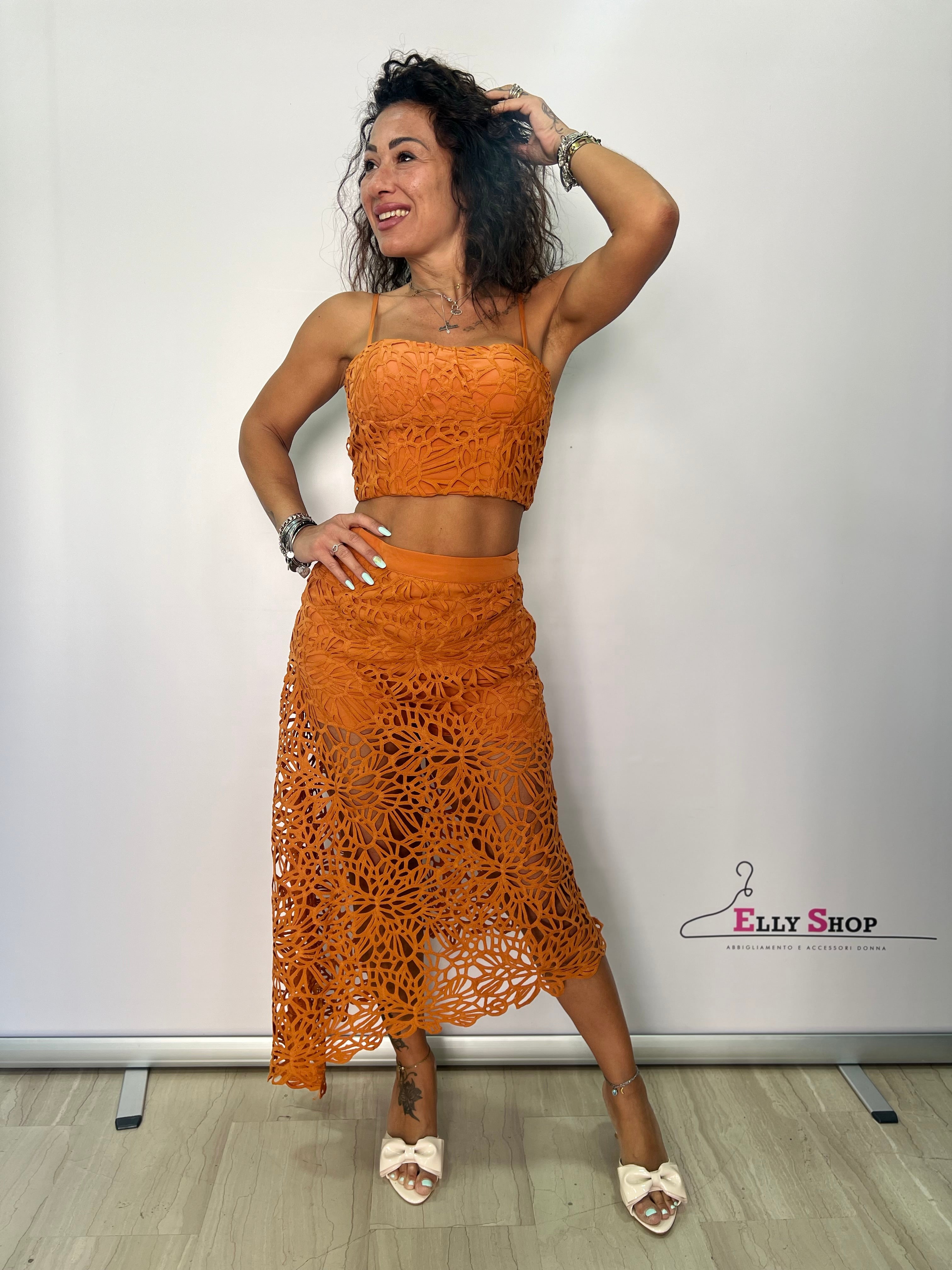 Completo donna traforato Beyoncé elegante estivo