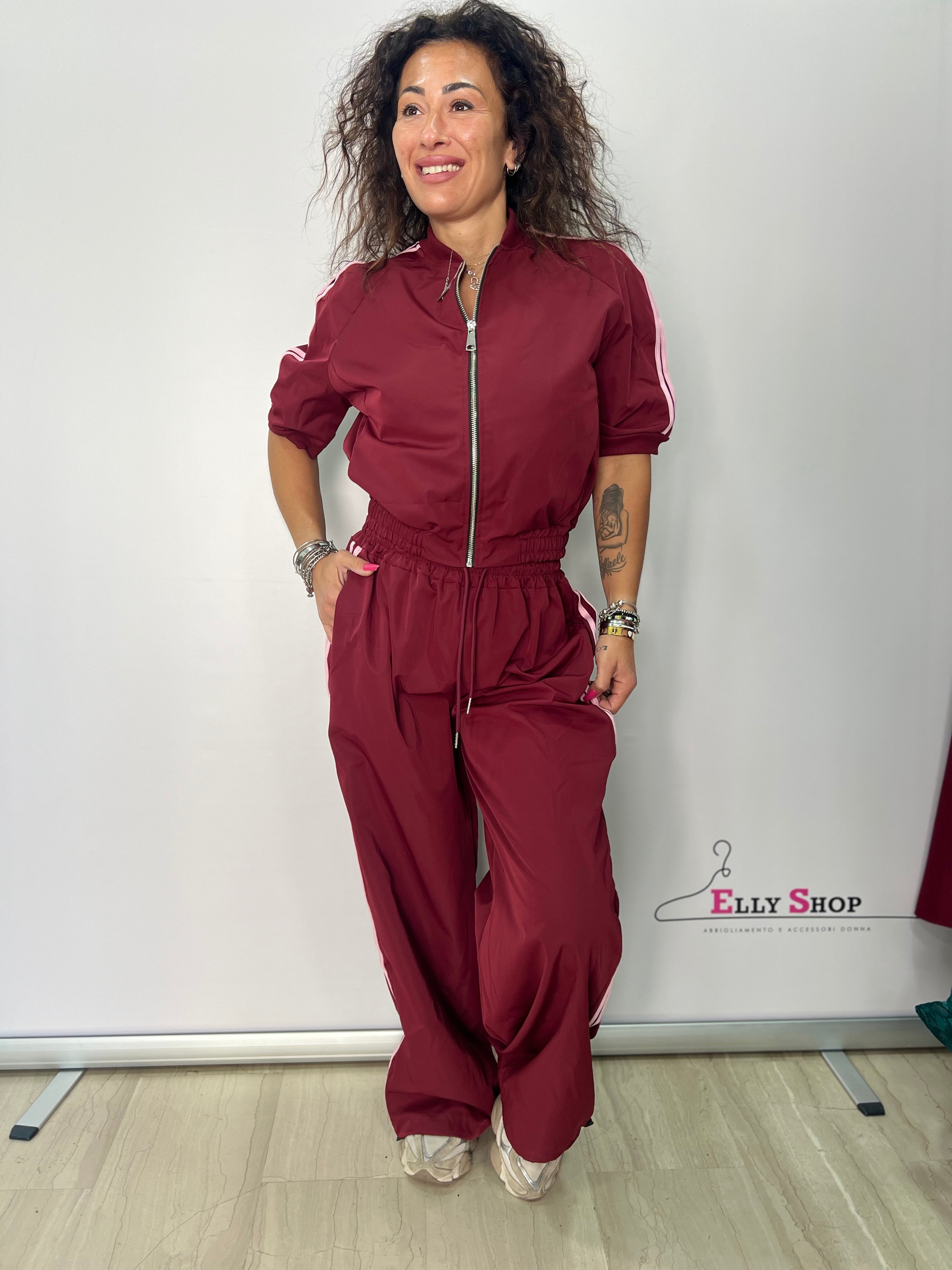 Completo donna Fabian sporty chic elasticizzato
