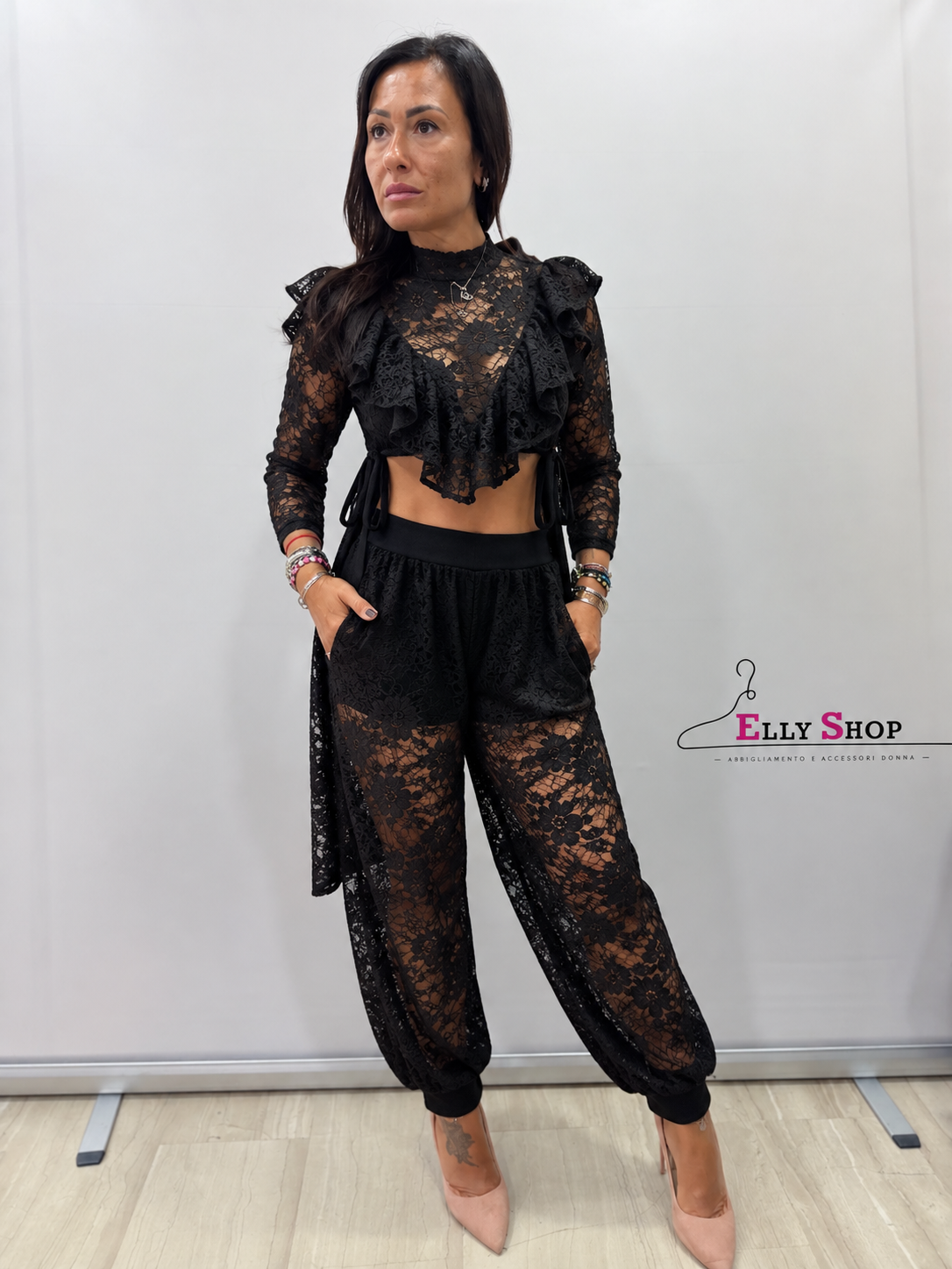 Completo Serena Donna in Pizzo Elegance