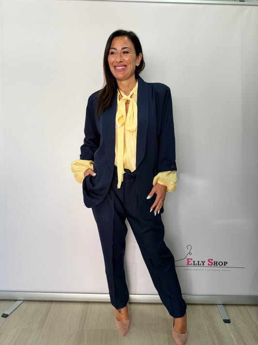 Tailleur curvy elegante donna vari colori