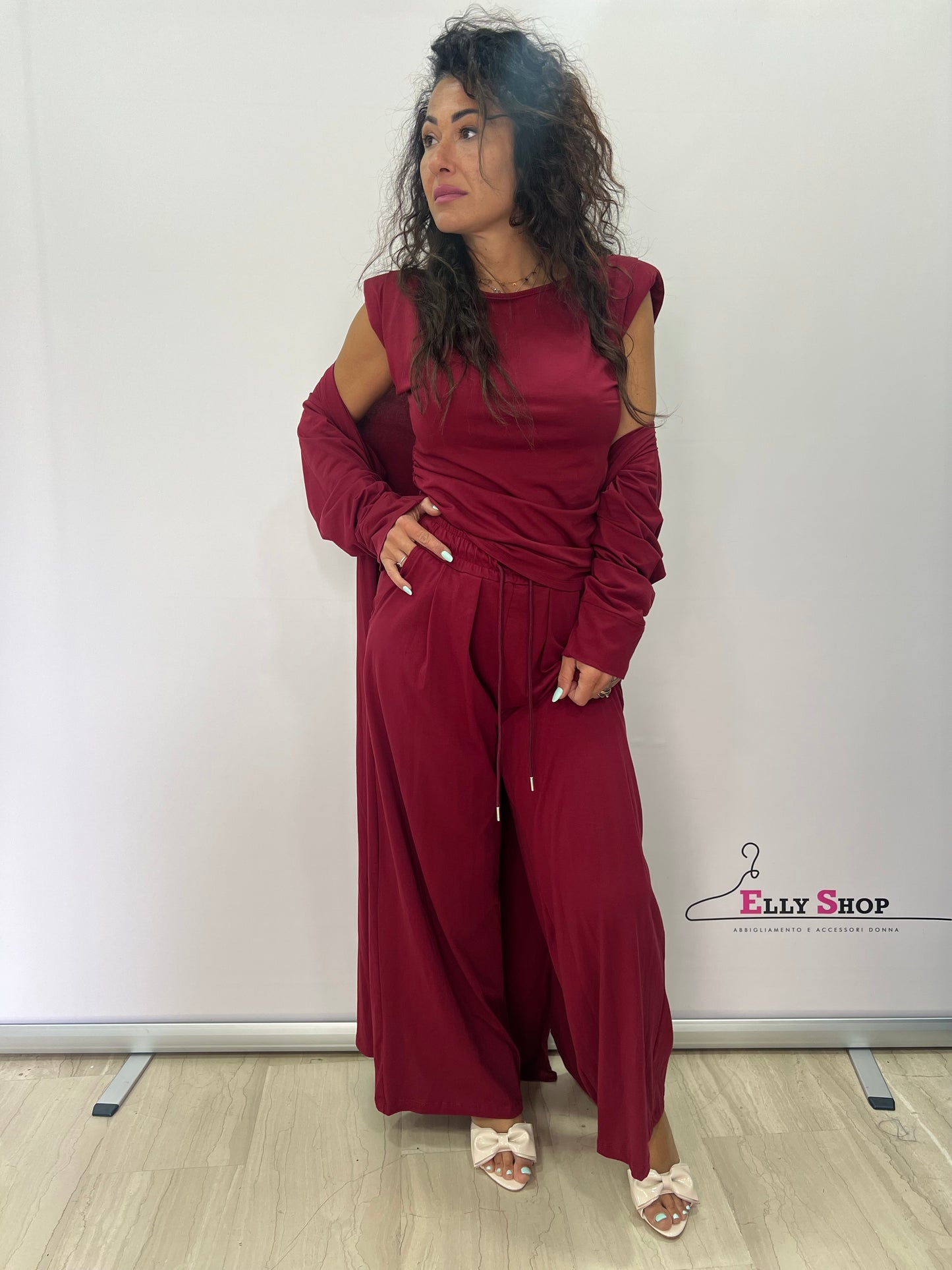 Completo donna tre pezzi casual elegante