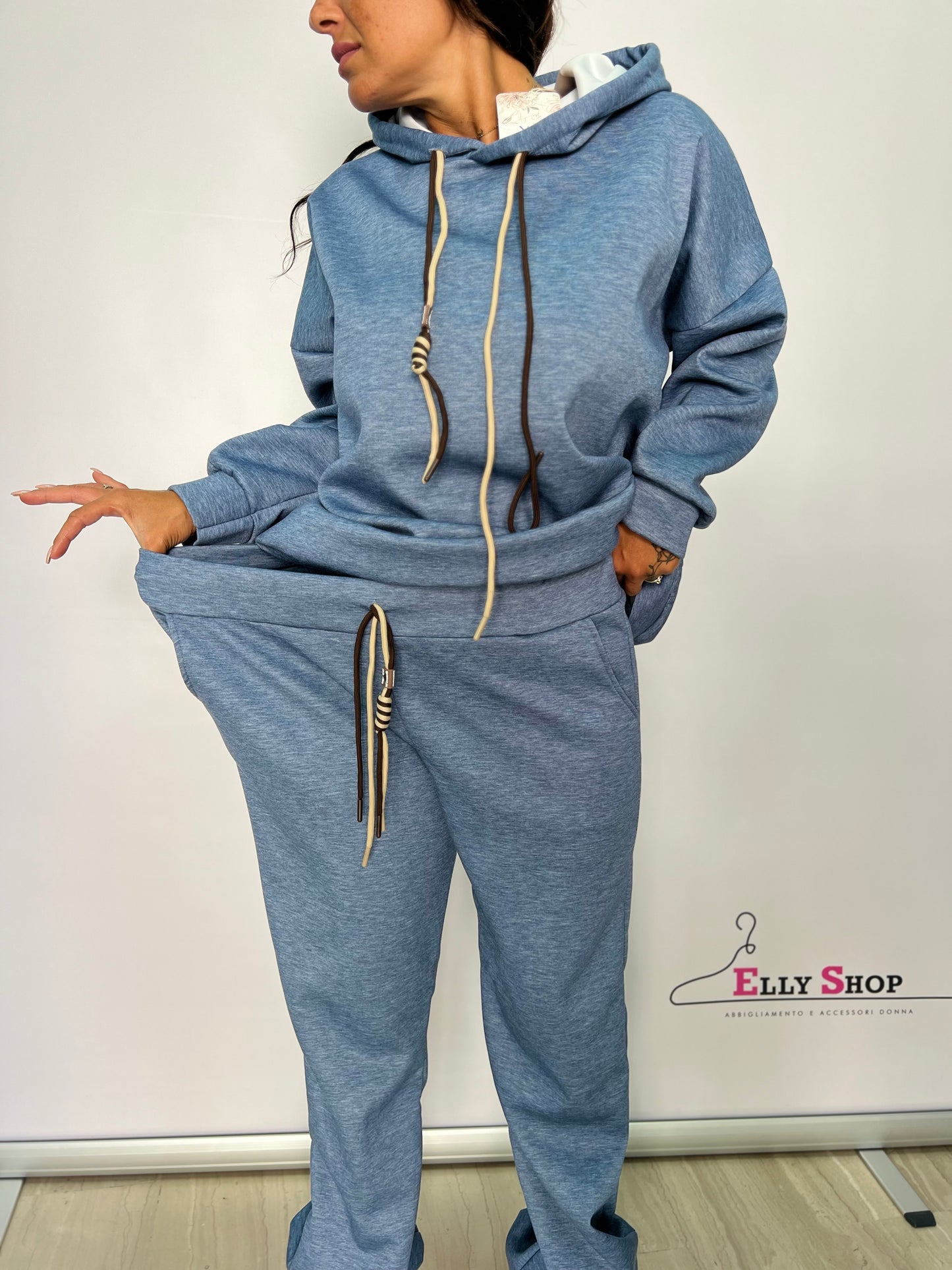 Completo tuta curvy con laccio