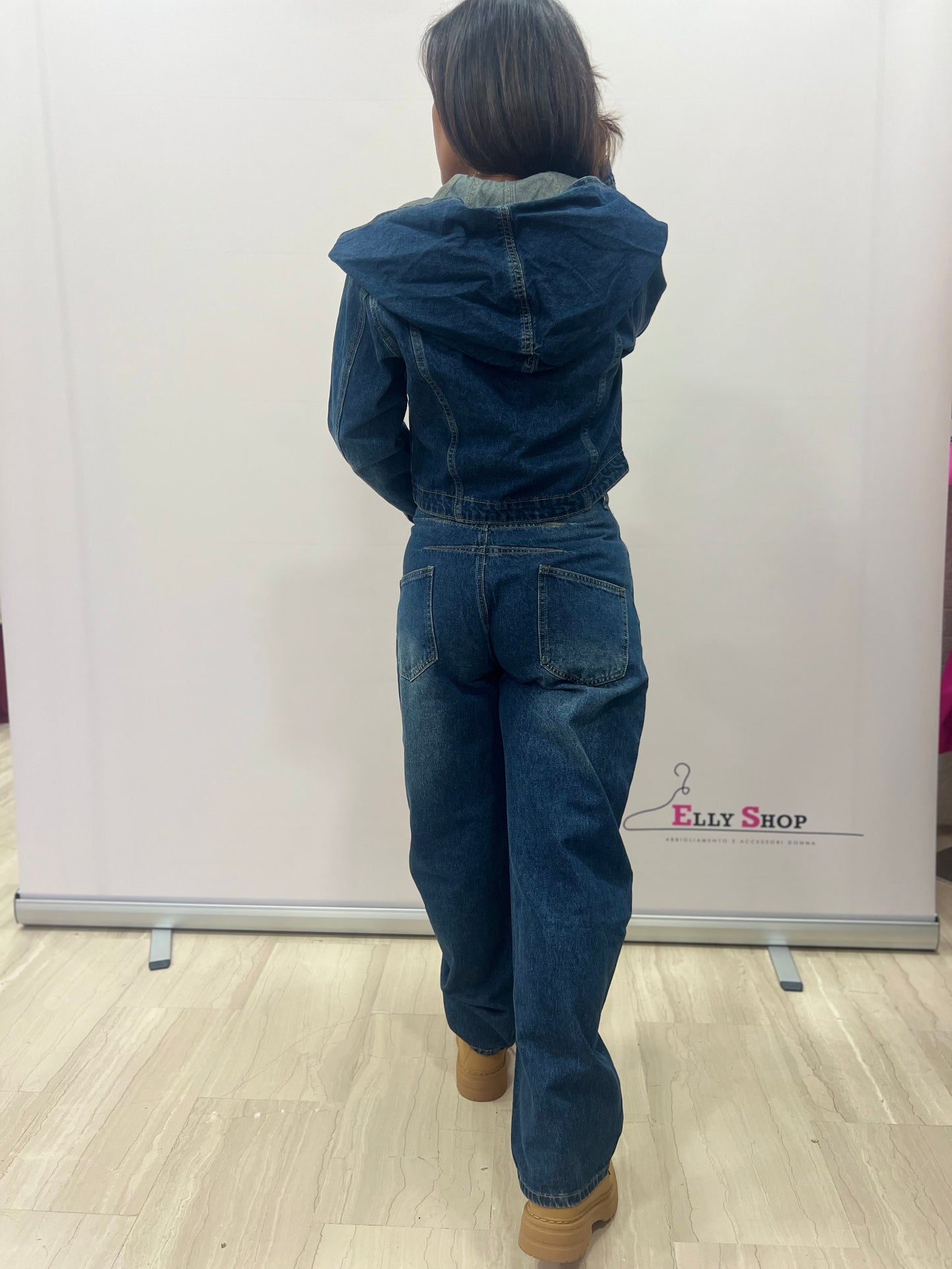 Completo in denim donna varie misure