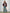 Jeans Donna Wide Leg a Vita Alta con Fantasia Paisley e Strass