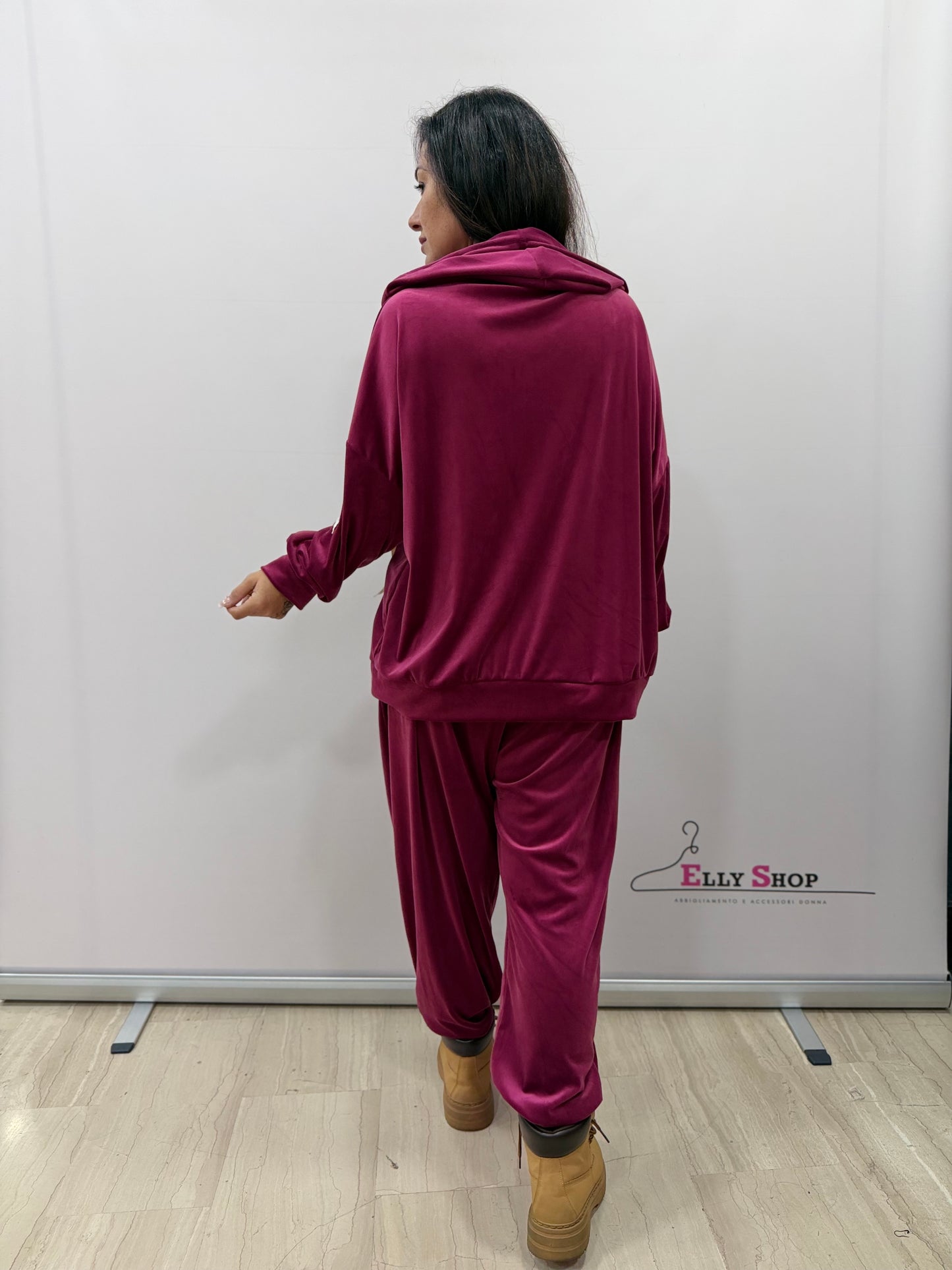 Completo donna curvy elasticizzato