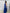 Abito lungo monospalla elegante con spacco