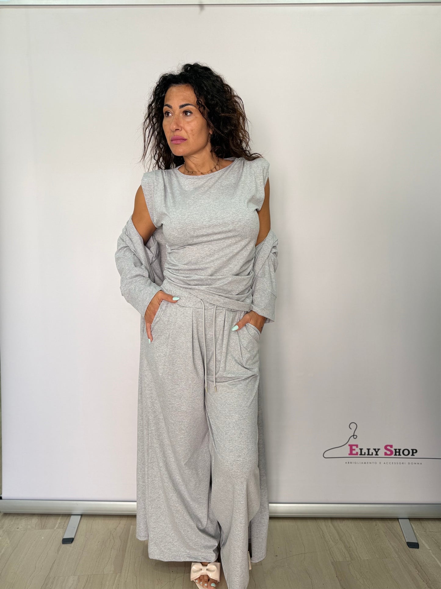 Completo donna tre pezzi casual elegante