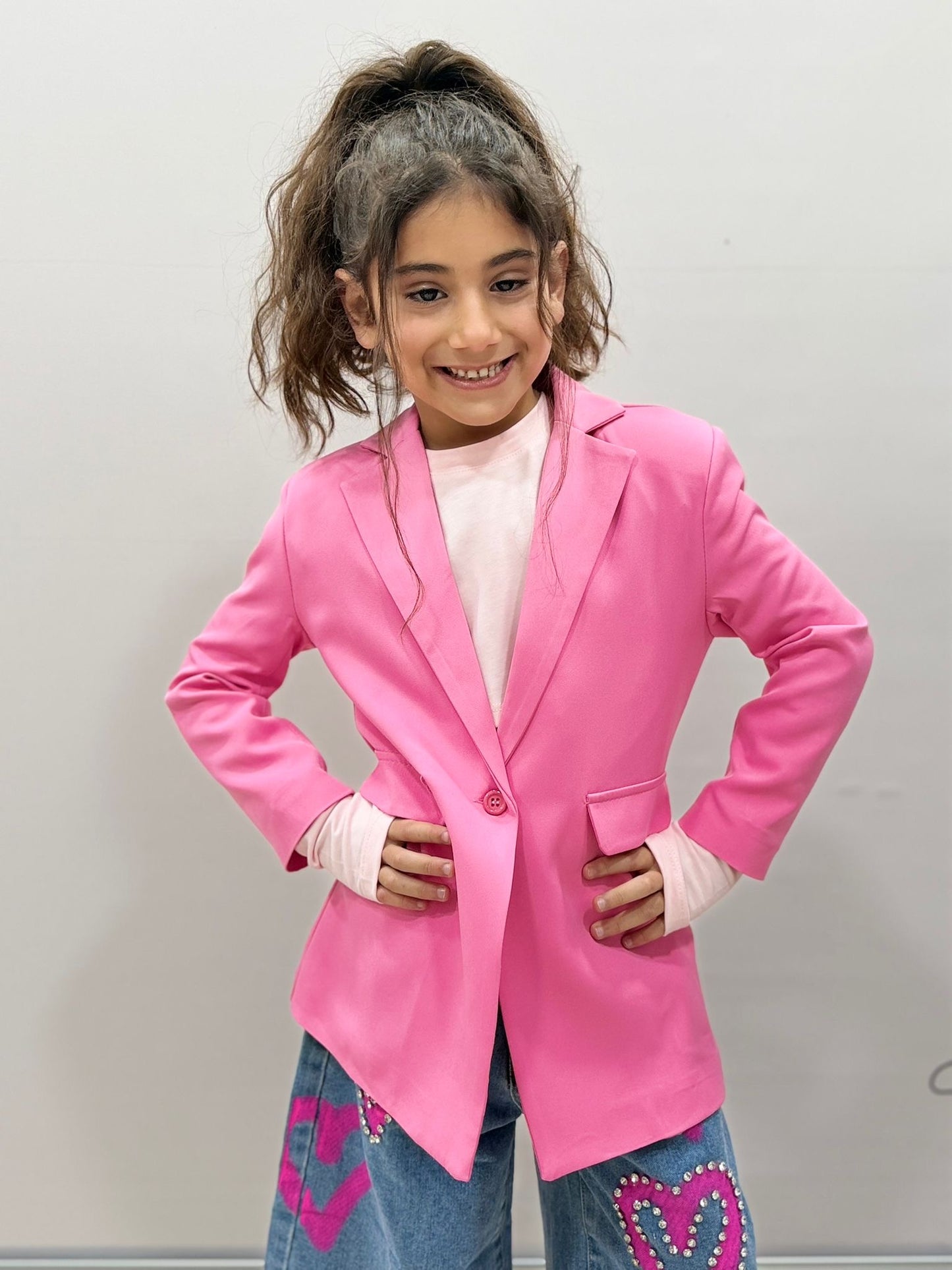 Blazer elegante bambina colorato casual chic