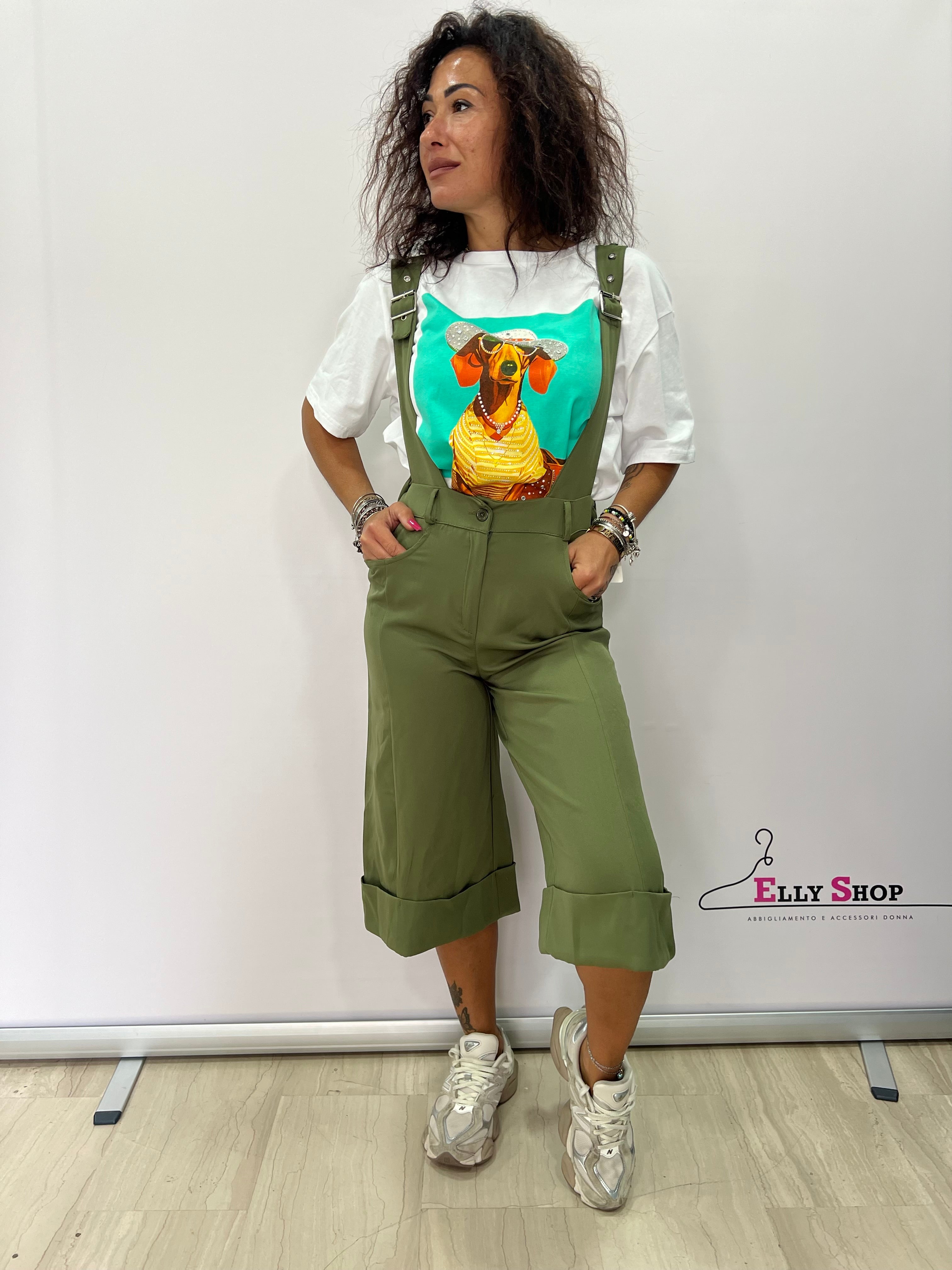 Salopette capri donna casual chic