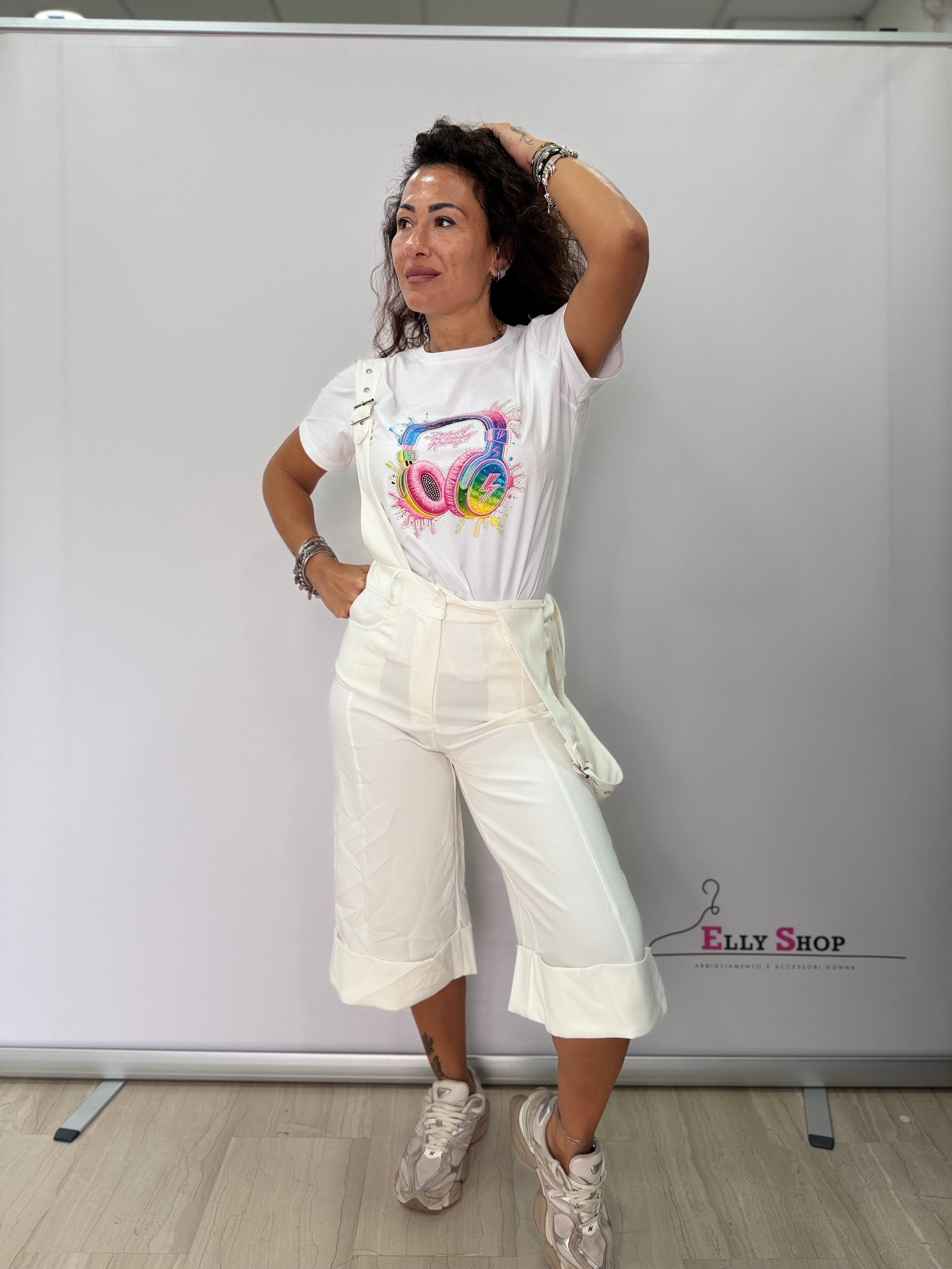 Salopette capri donna casual chic