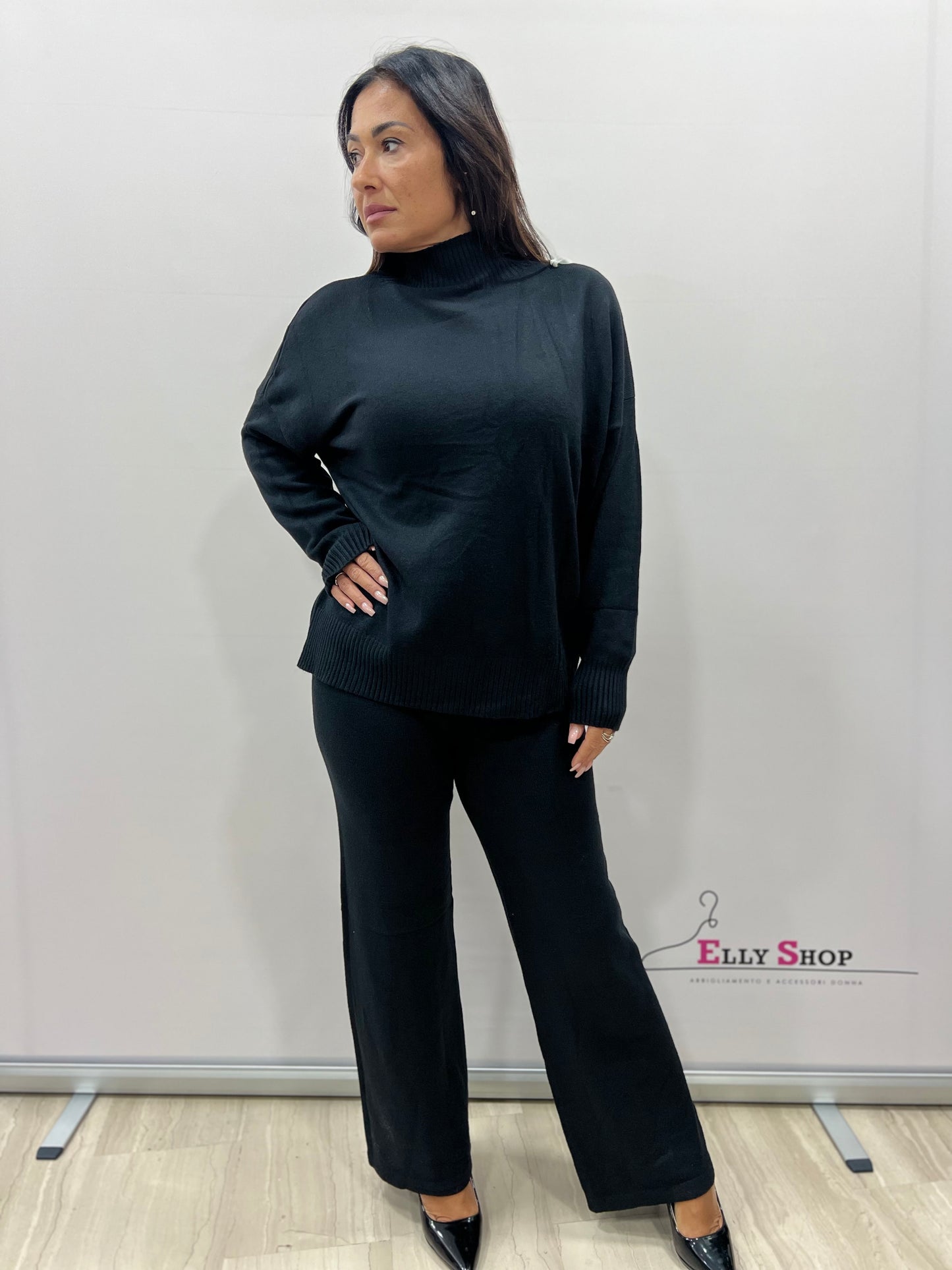 Completo Donna comodo lanettina collo alto