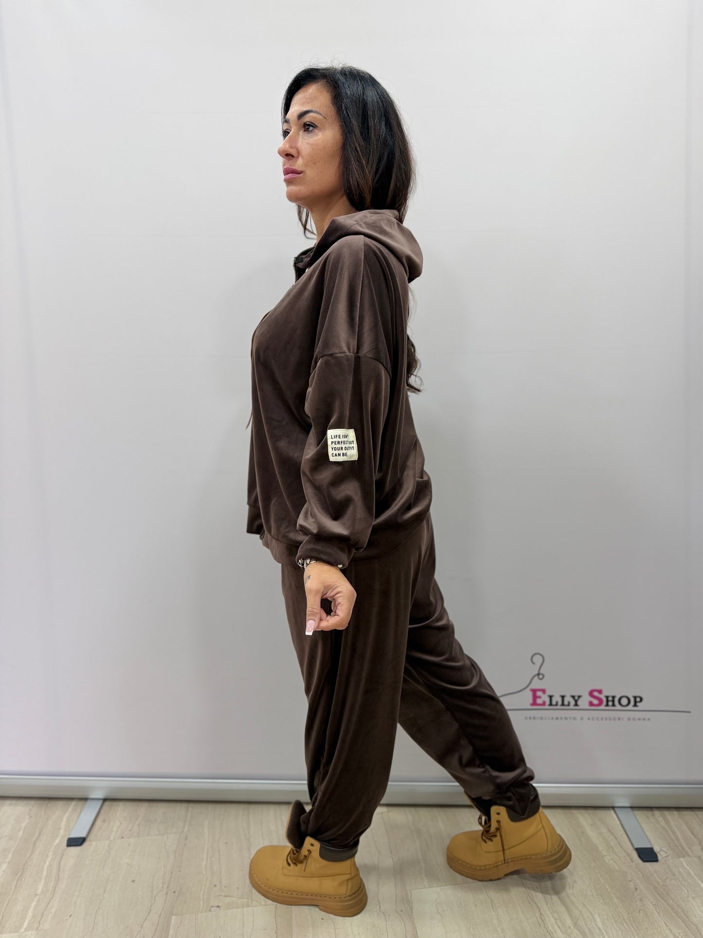 Completo donna curvy elasticizzato