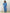 Completo donna azzurro giacca e pantalone