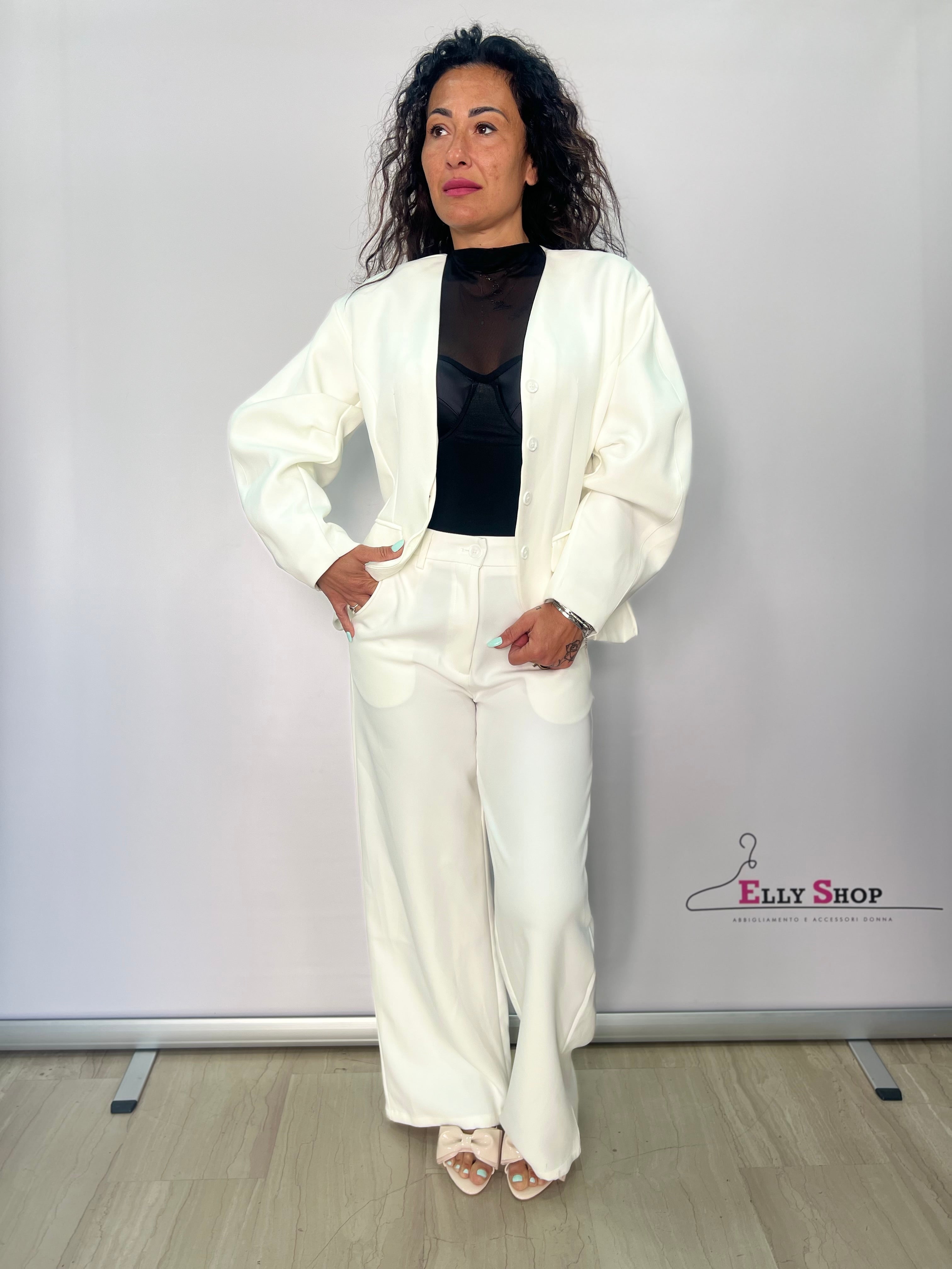 Giacca blazer donna elegante con cintura