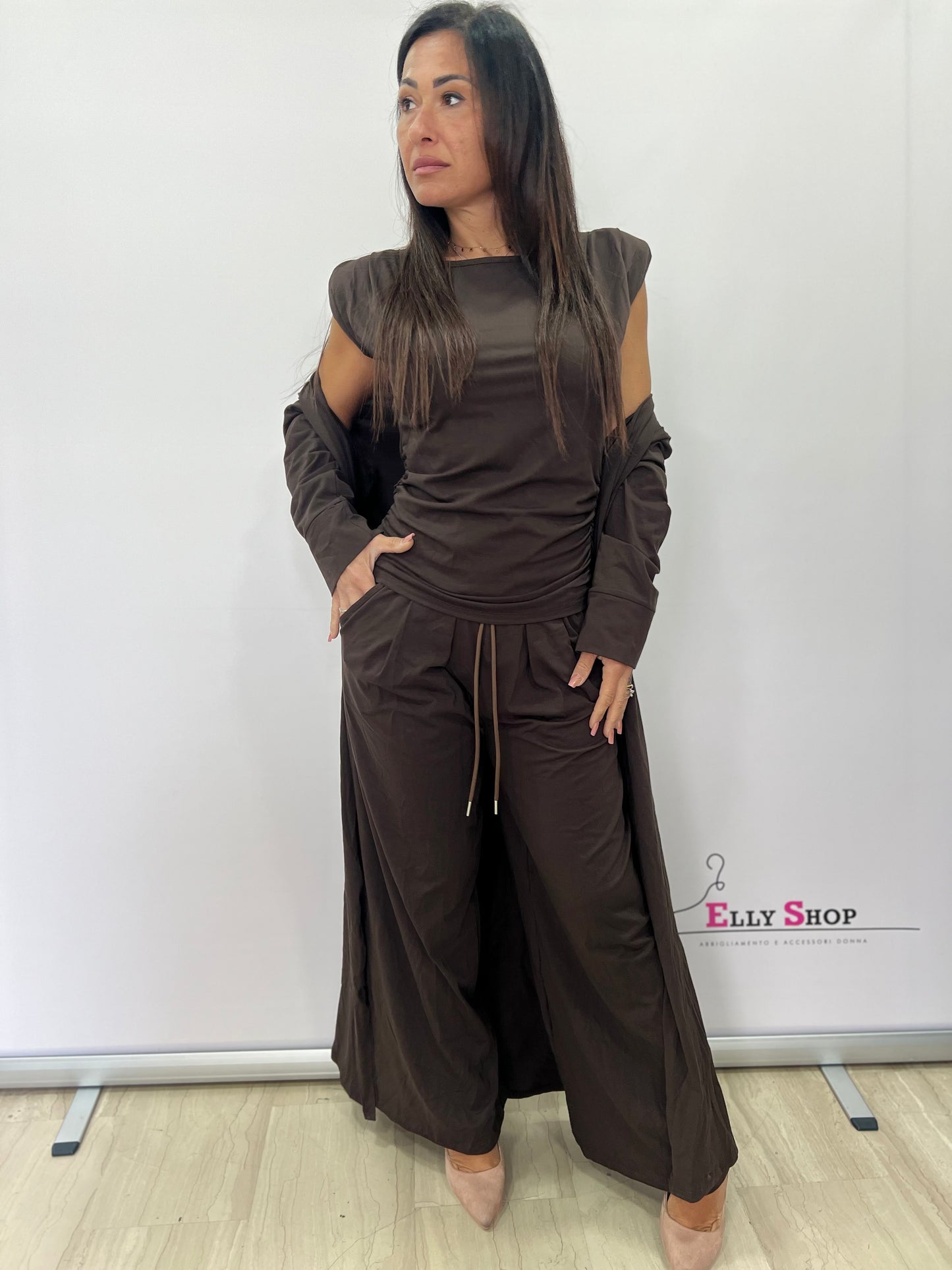 Completo donna tre pezzi casual elegante