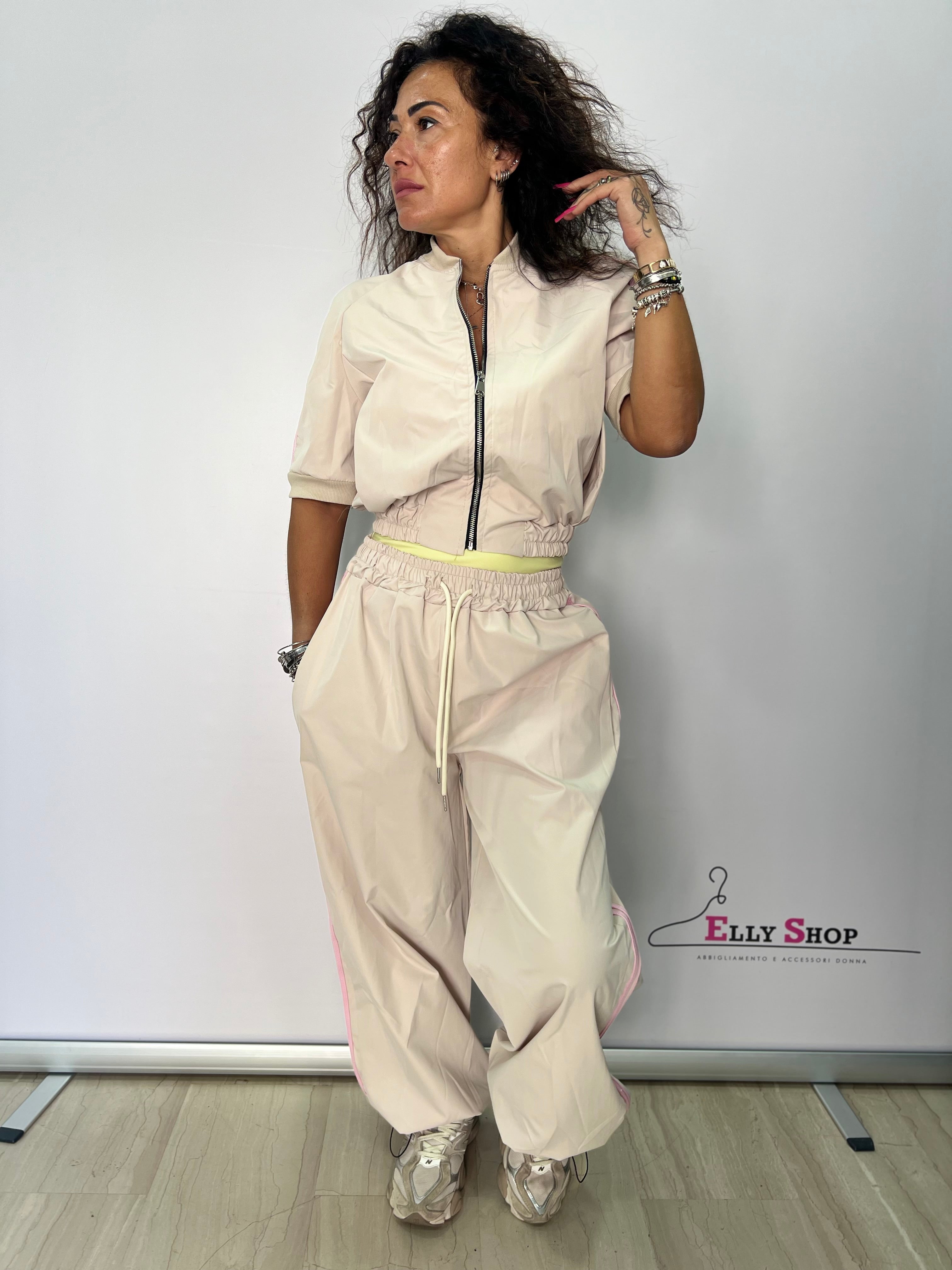 Completo donna Fabian sporty chic elasticizzato