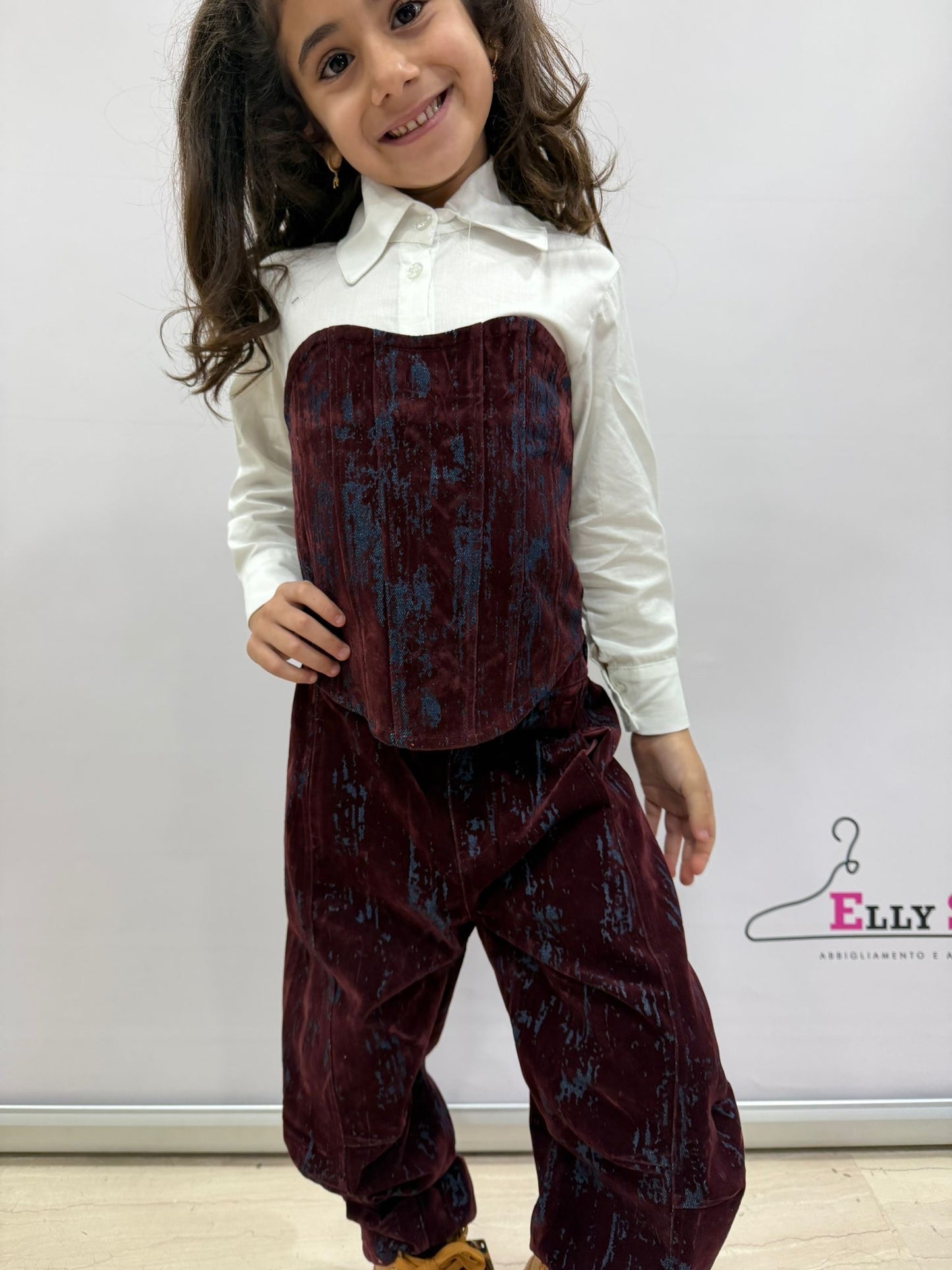 Corsetto elegante bambina stile bustier