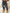 Jeans baggy bambina casual doppia tasca