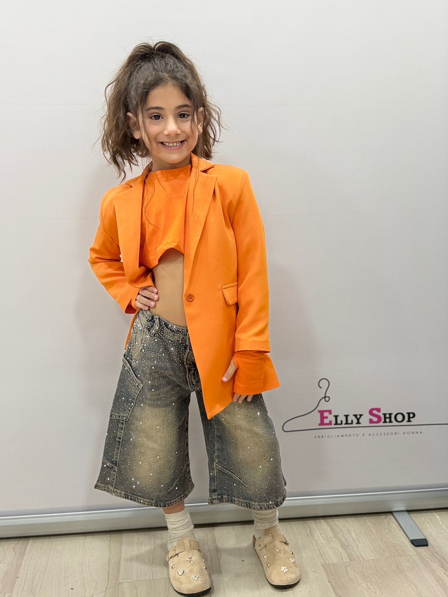 Blazer elegante bambina colorato casual chic