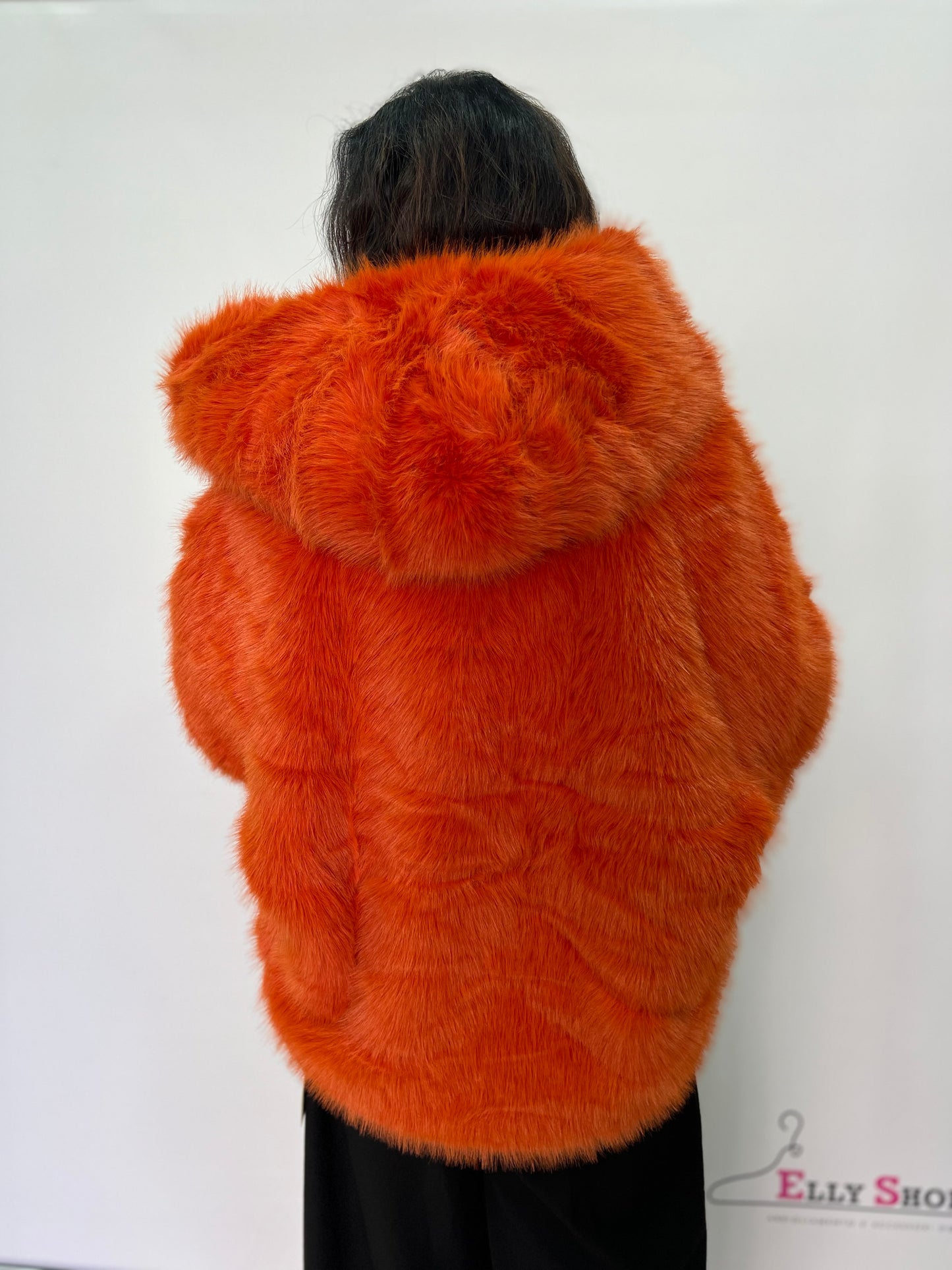 Pelliccia Giacca invernale colorata e