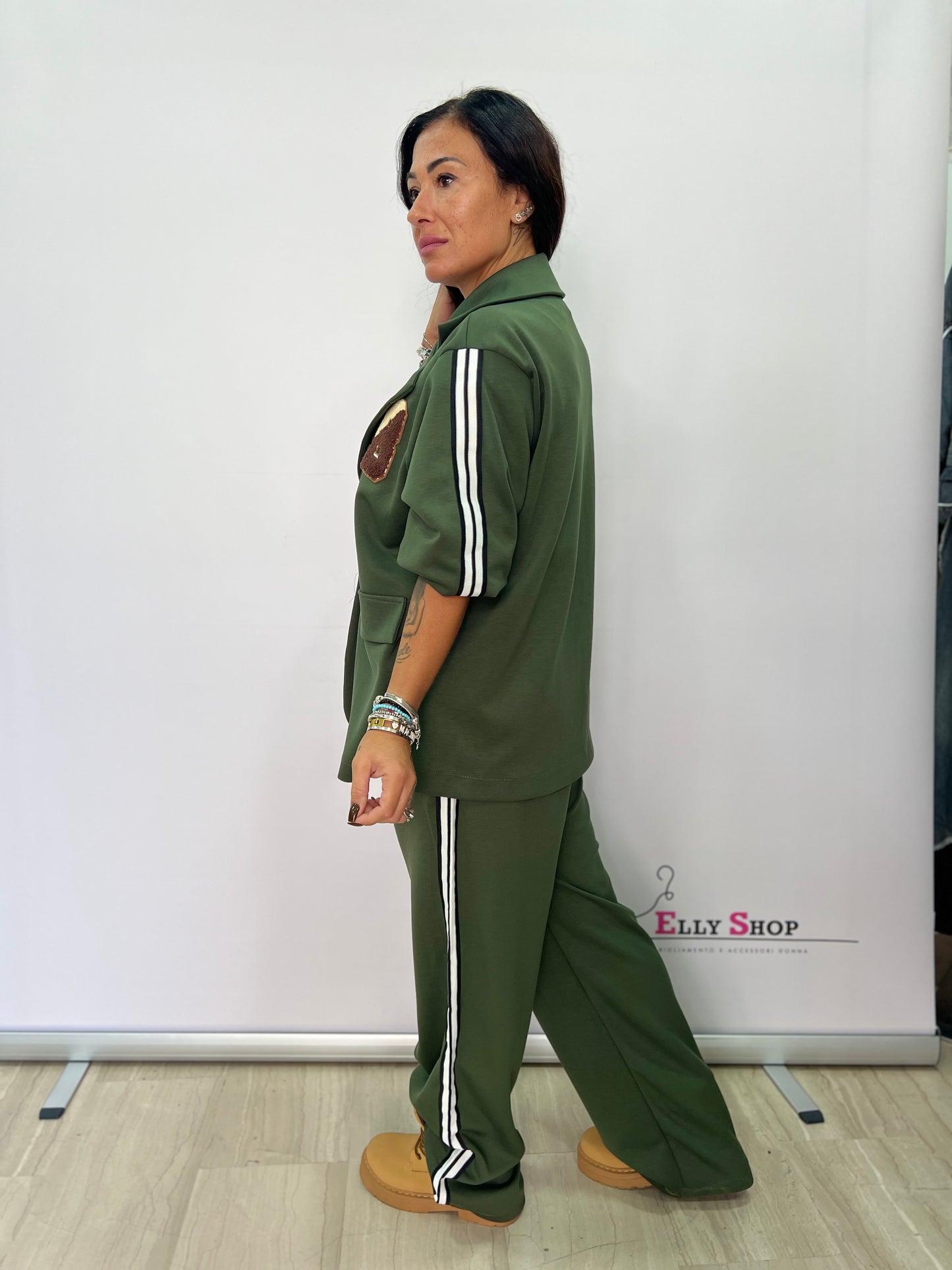 Tailleur curvy sportivo