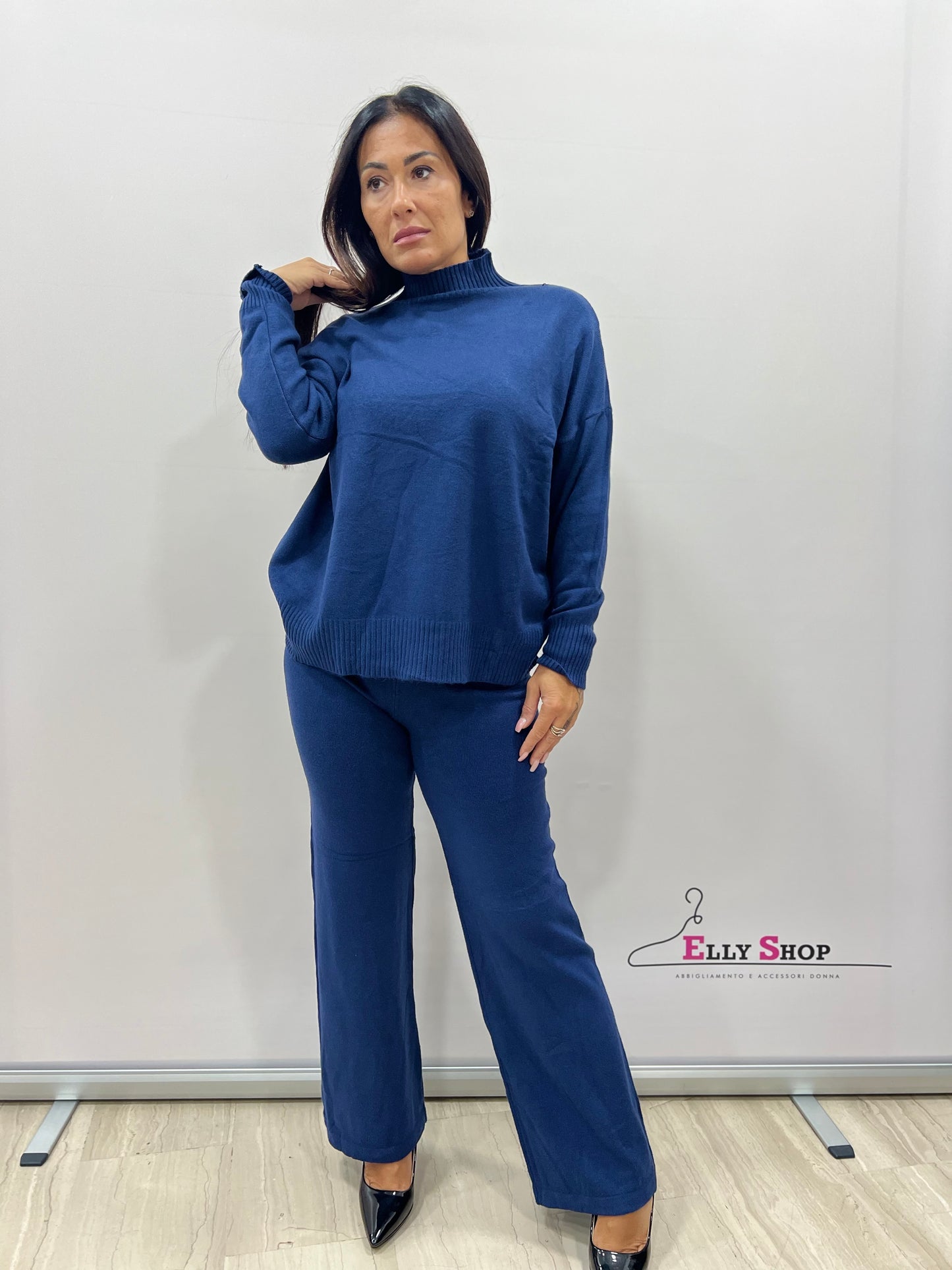 Completo Donna comodo lanettina collo alto