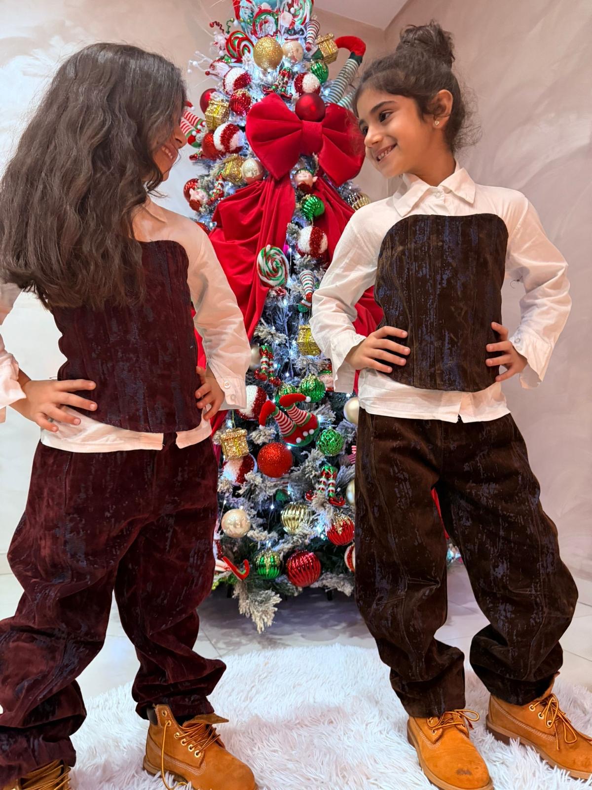 Corsetto elegante bambina stile bustier