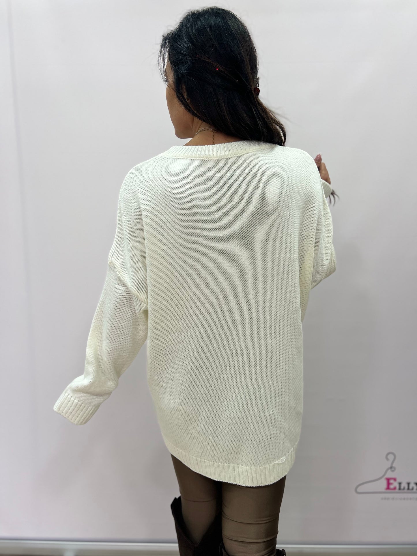 Maglione cuore donna