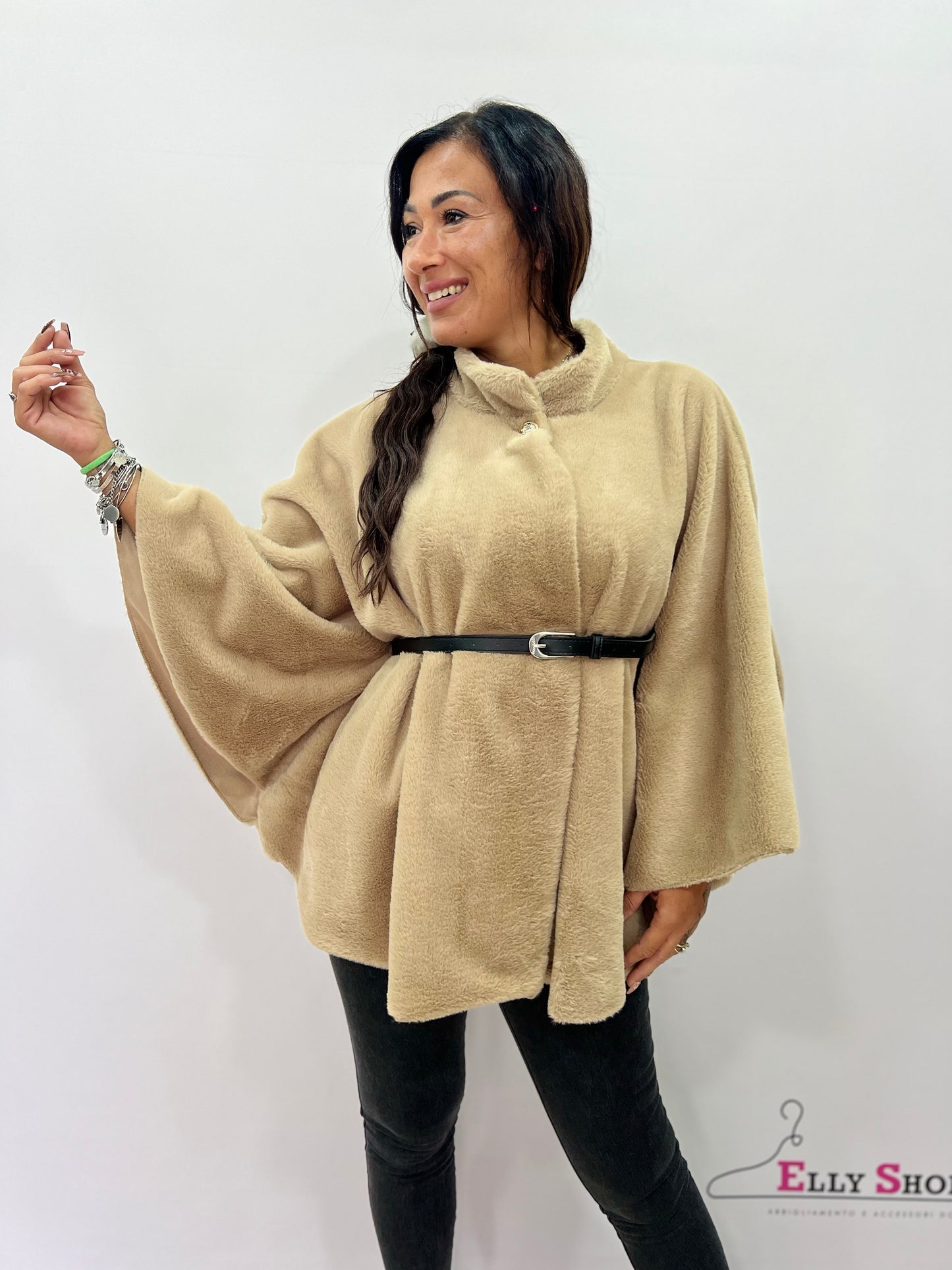 Mantella Poncho donna vari colori