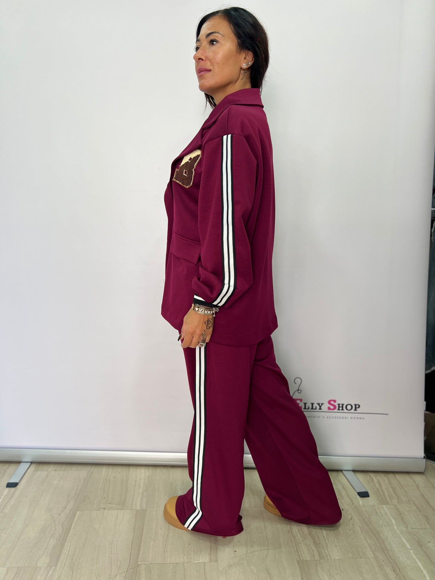 Tailleur curvy sportivo